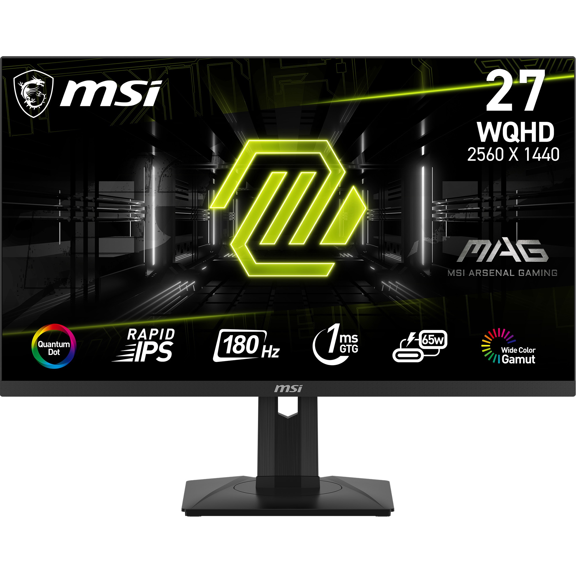 Gaming-Monitor »MAG 274QRF QD E2«, 69 cm/27 Zoll, 2560 x 1440 px, WQHD, 1 ms...