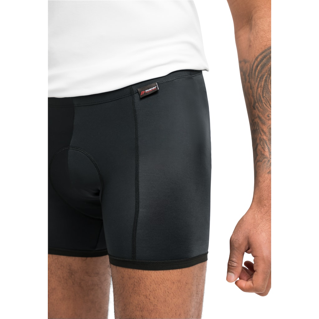 Maier Sports Fahrradhose »Cycling Boxer«, Angenehmer Tragekomfort dank innovativem Sitzpolster