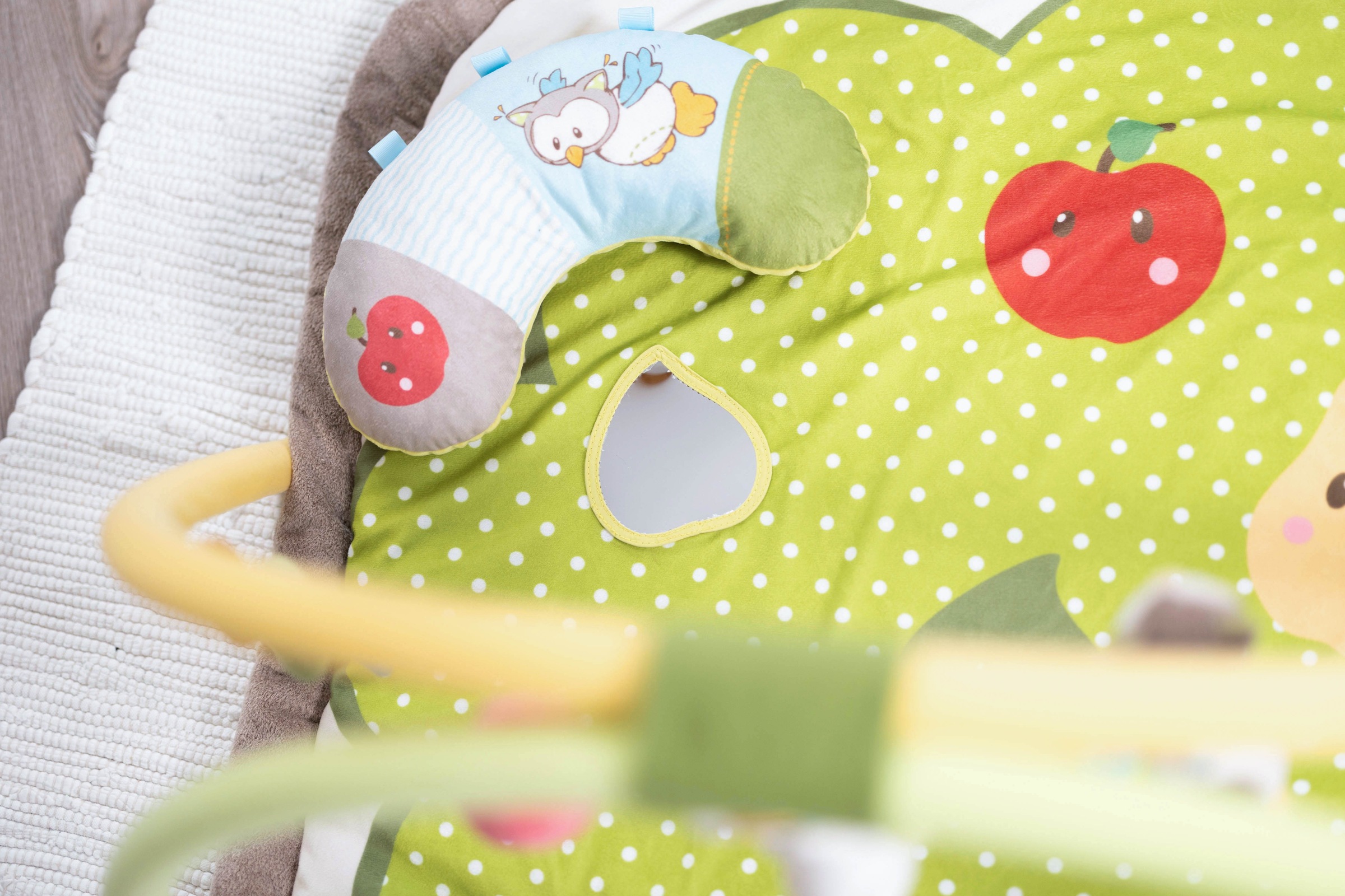 Nici Baby Gym »My First NICI Kollektion, 3-D Activity-Decke«, mit Spielkissen Hase und Eule
