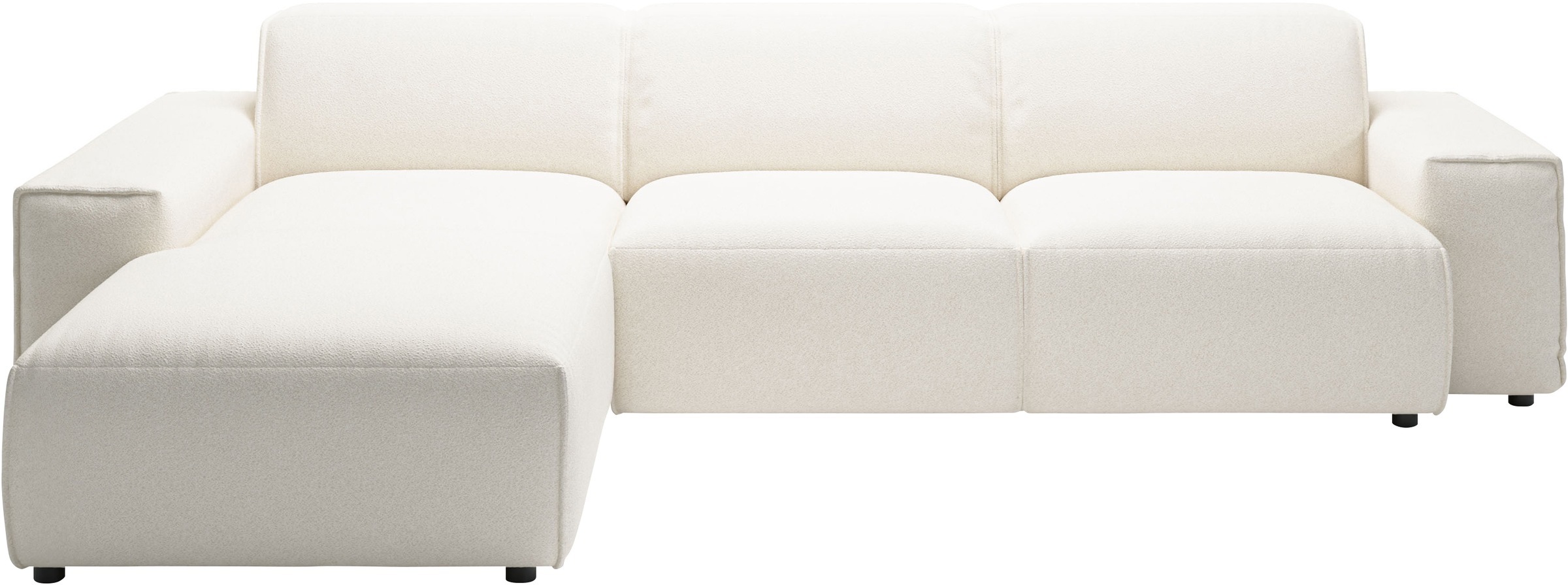 andas Ecksofa »Glimminge auch in Breitcord, Feincord, Bouclé + Easy care-Bezug«, L-Form, Breite 294, Zierkissen