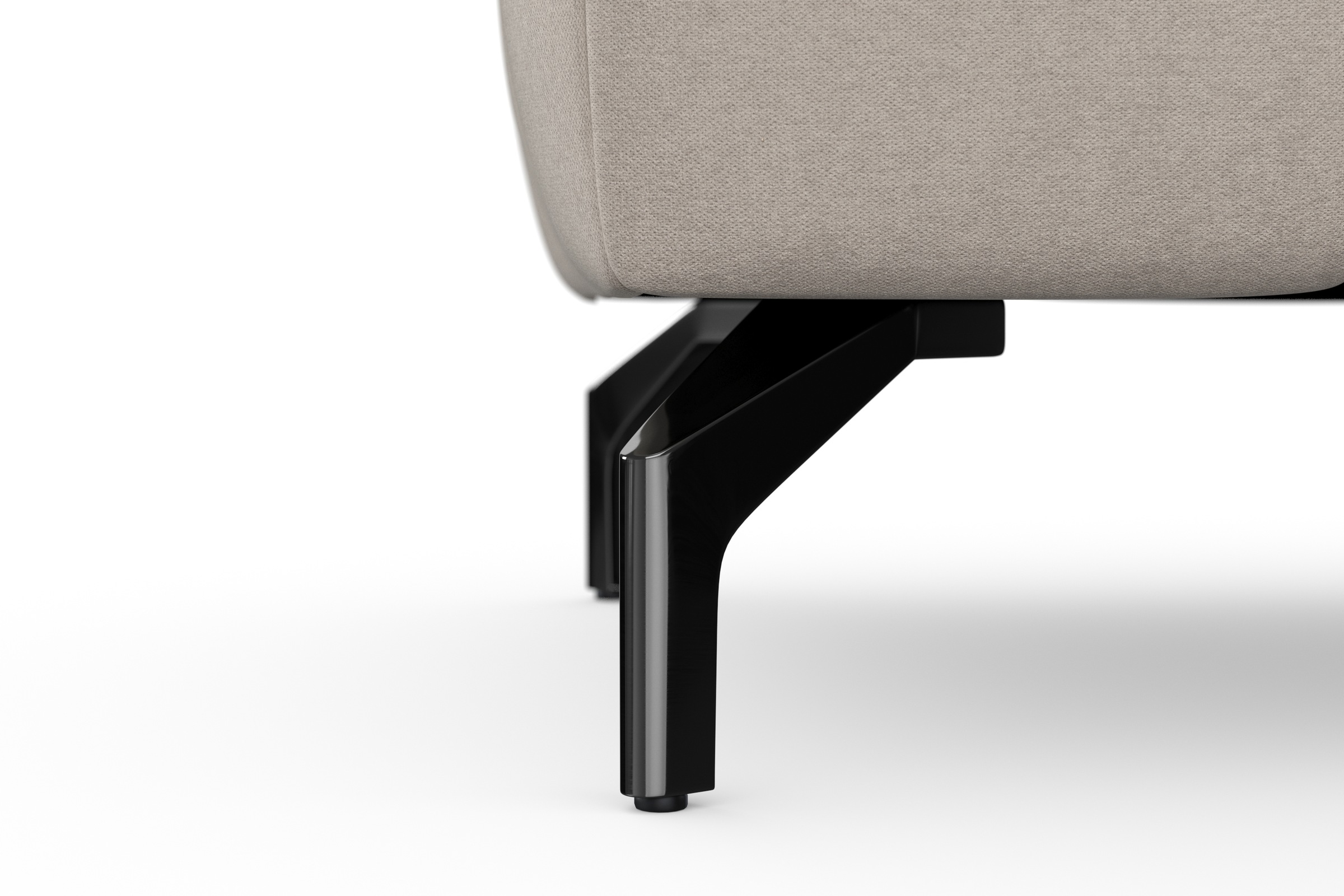 sit&more Hocker »Cool«, mit schwarzen Füßen
