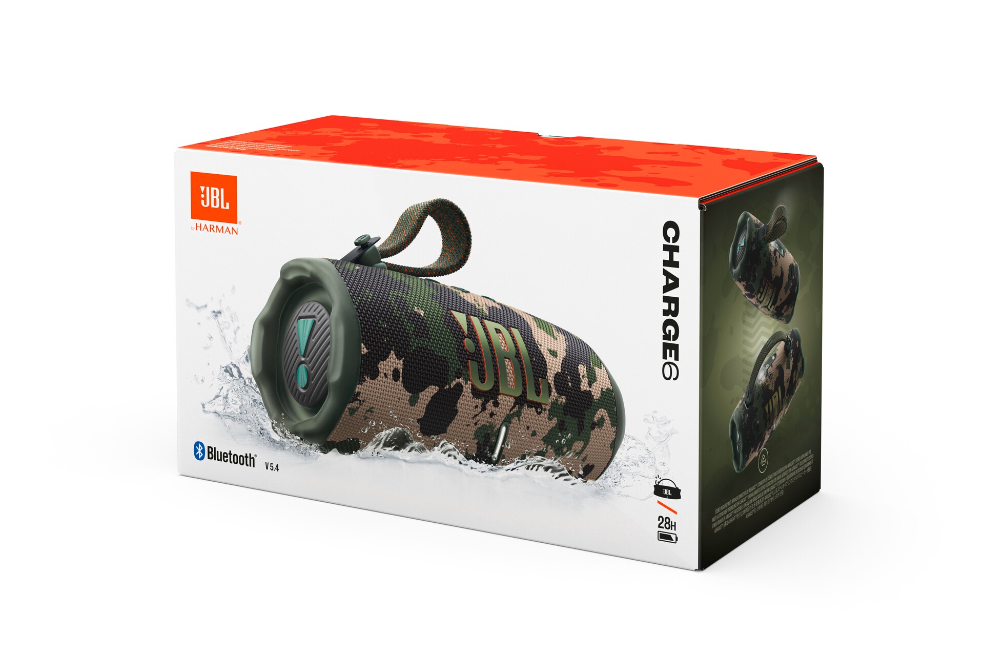 JBL Bluetooth-Lautsprecher »CHARGE 6«, wasserdicht und stoßfest