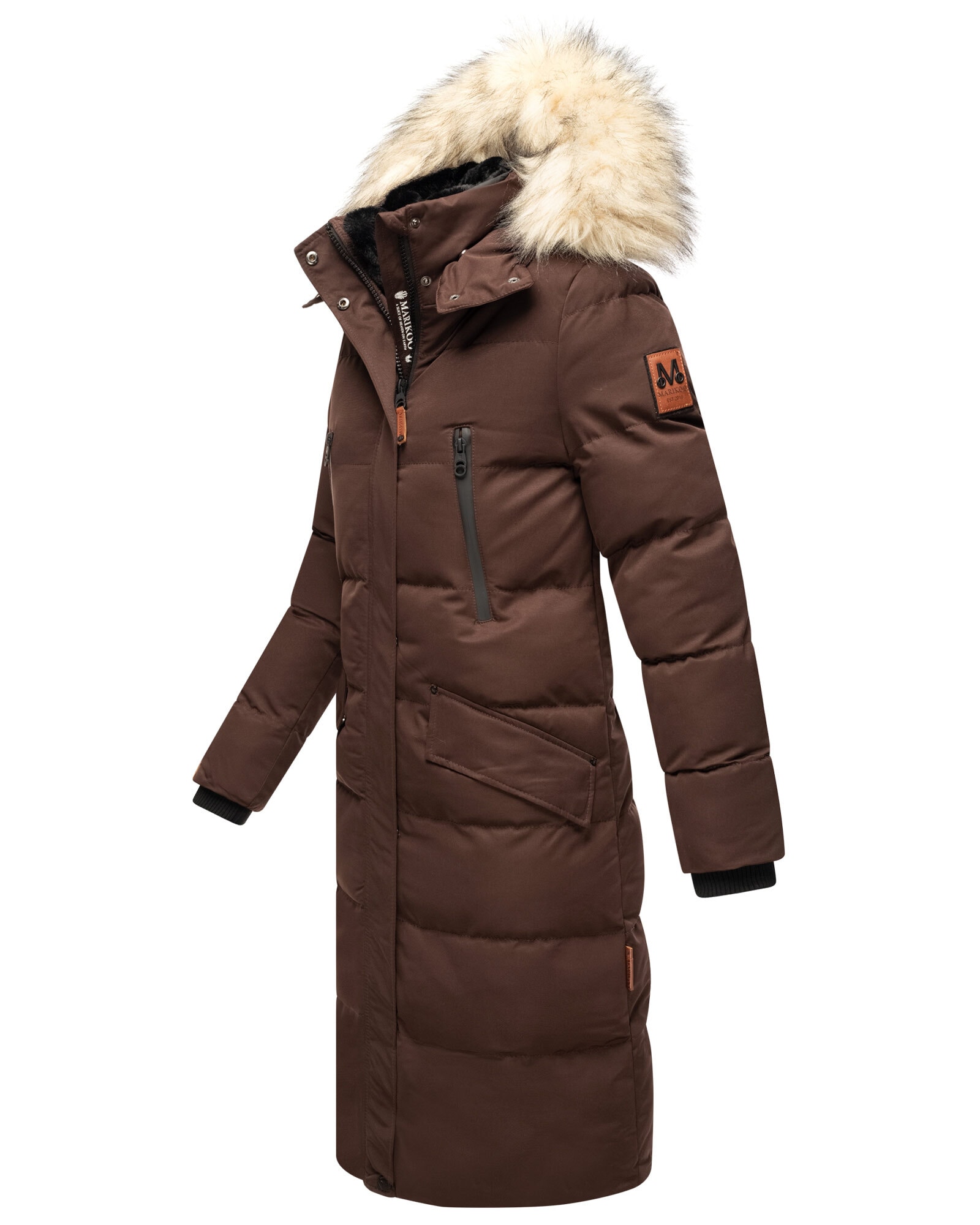 Marikoo Winterjacke »Marikoo Schneesternchen Damen Winter Steppjacke B890«
