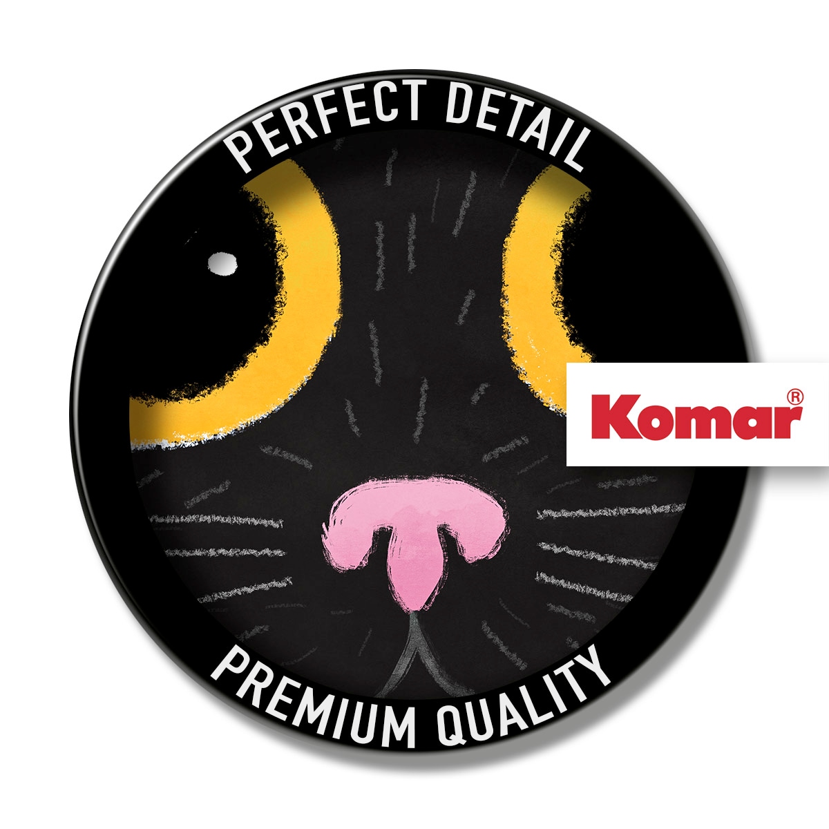 bestellen x Keilrahmenbild 30x30 (Breite St.), Cat«, cm »Black bei Leinwandbild online OTTO Komar (1 Höhe),