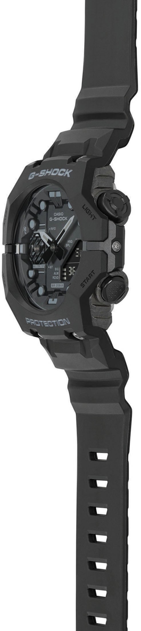 CASIO G-SHOCK Smartwatch, Armbanduhr, Herrenuhr, Bluetooth, Stoppfunktion, Weltzeit,Resinarmband)