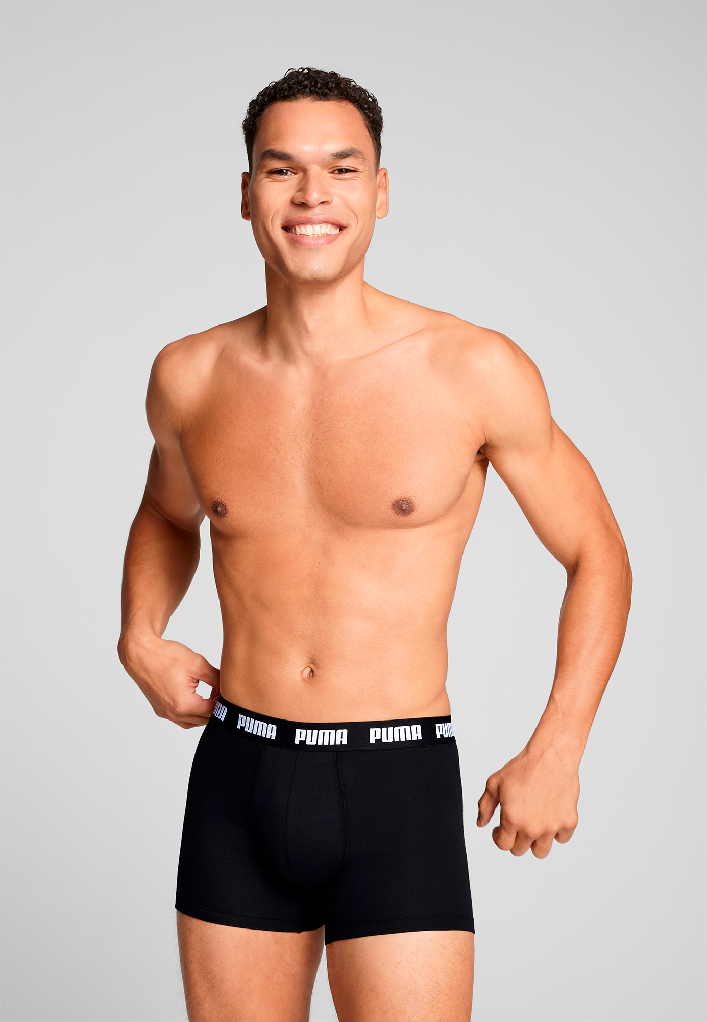 PUMA Boxershorts »PUMA MEN EVERYDAY BOXERS 3P«, (3er Pack), mit Komfortbund