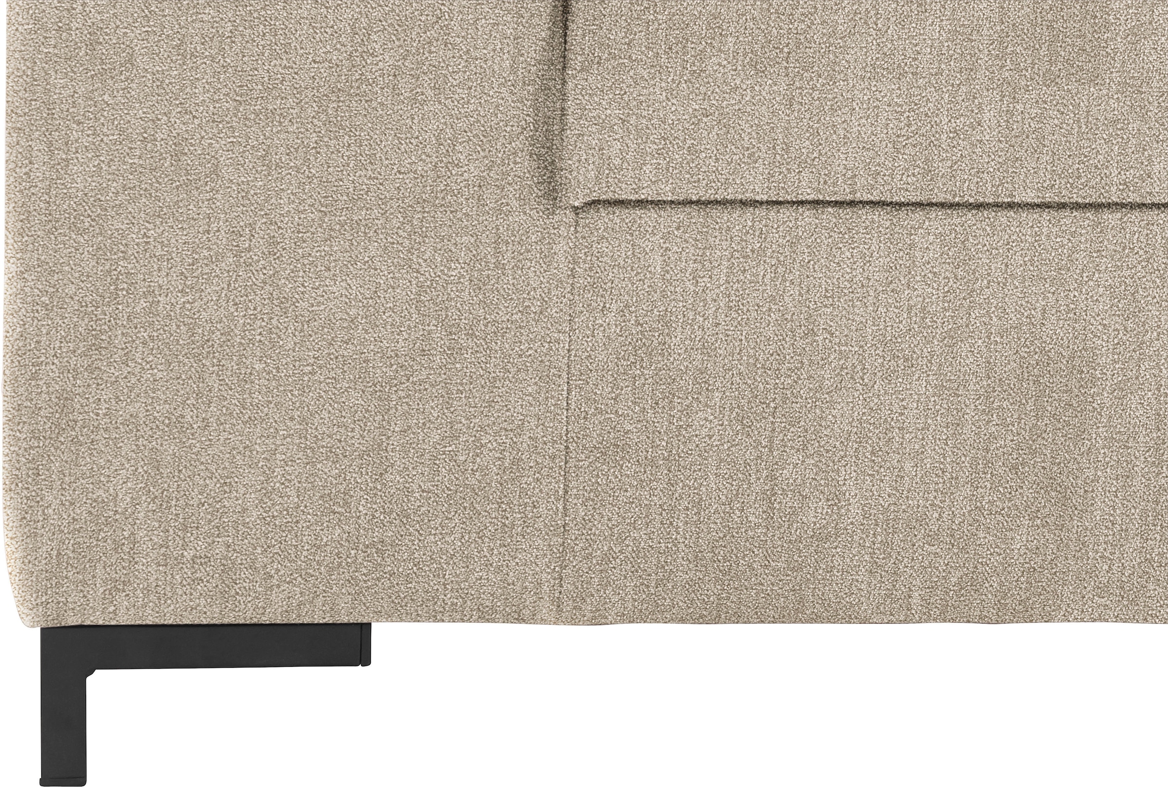 DOMO collection 2-Sitzer »Ledas kubisch und komfortabel, flache Armlehnen, eleganter Fuß,«, in vielen Farben erhältlich
