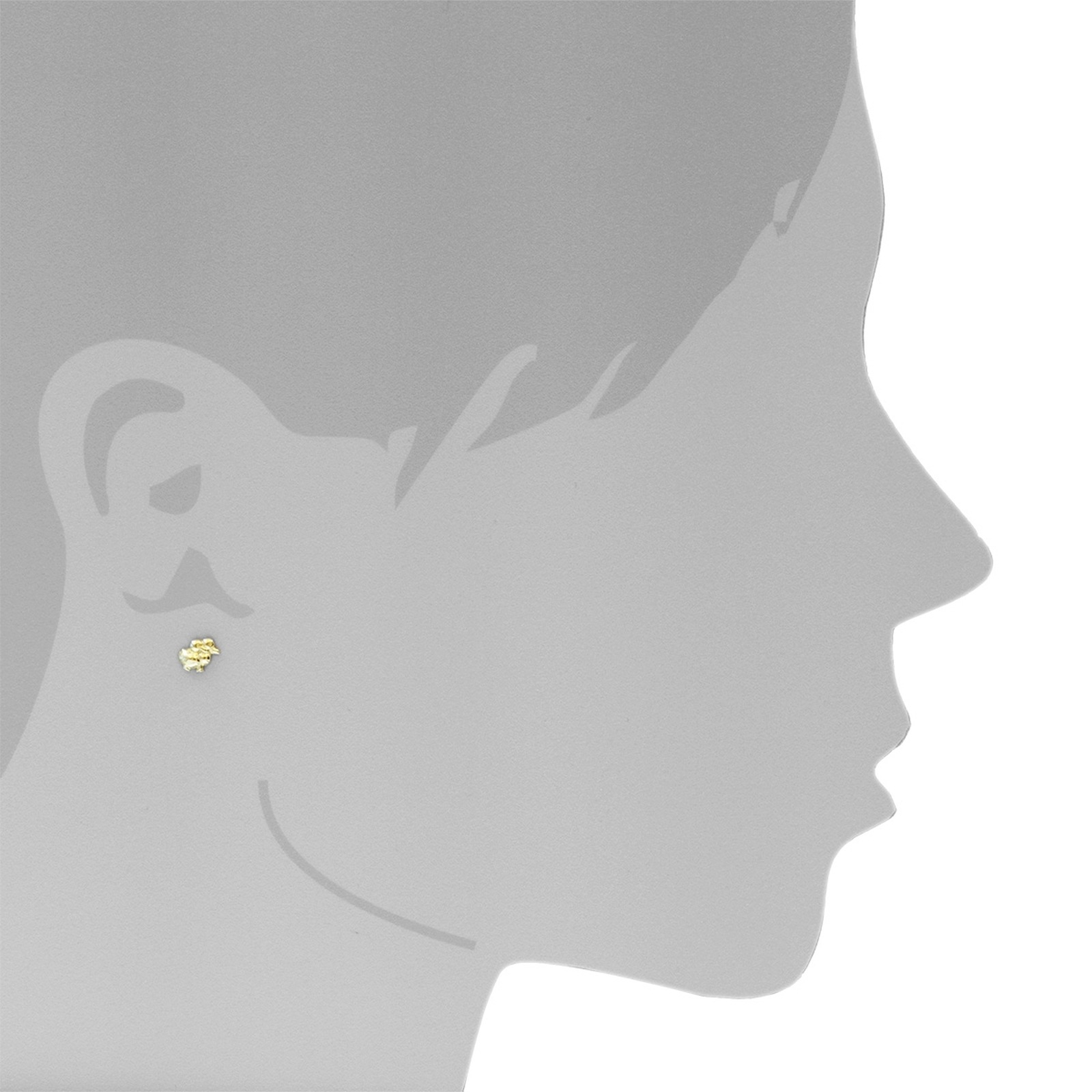 OSTSEE-SCHMUCK Paar Ohrstecker »- Entchen - Gold 333/000 -,«