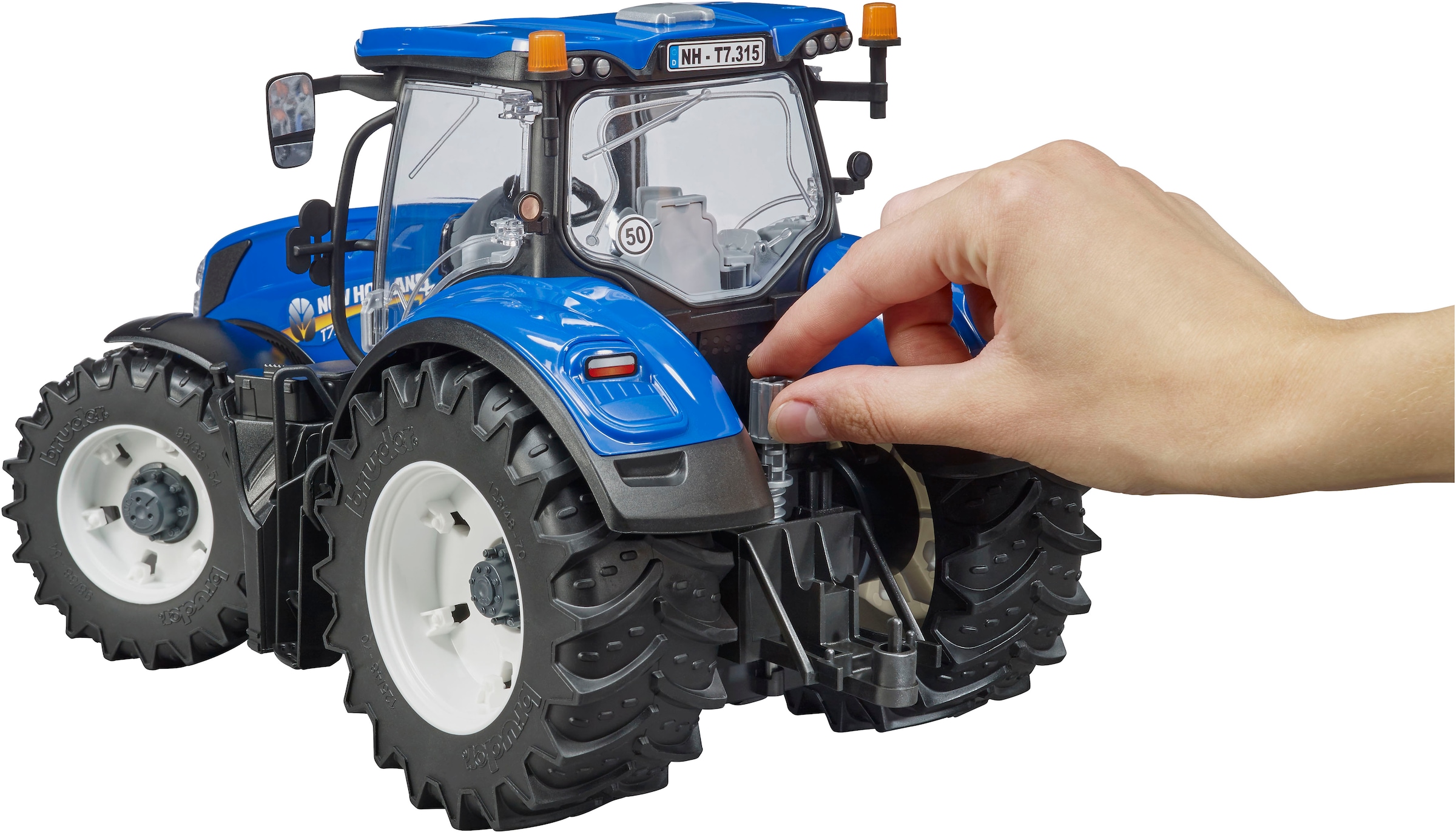 Bruder® Spielzeug-Traktor »New Holland T7.315 34 cm (03120)« Made in Europe