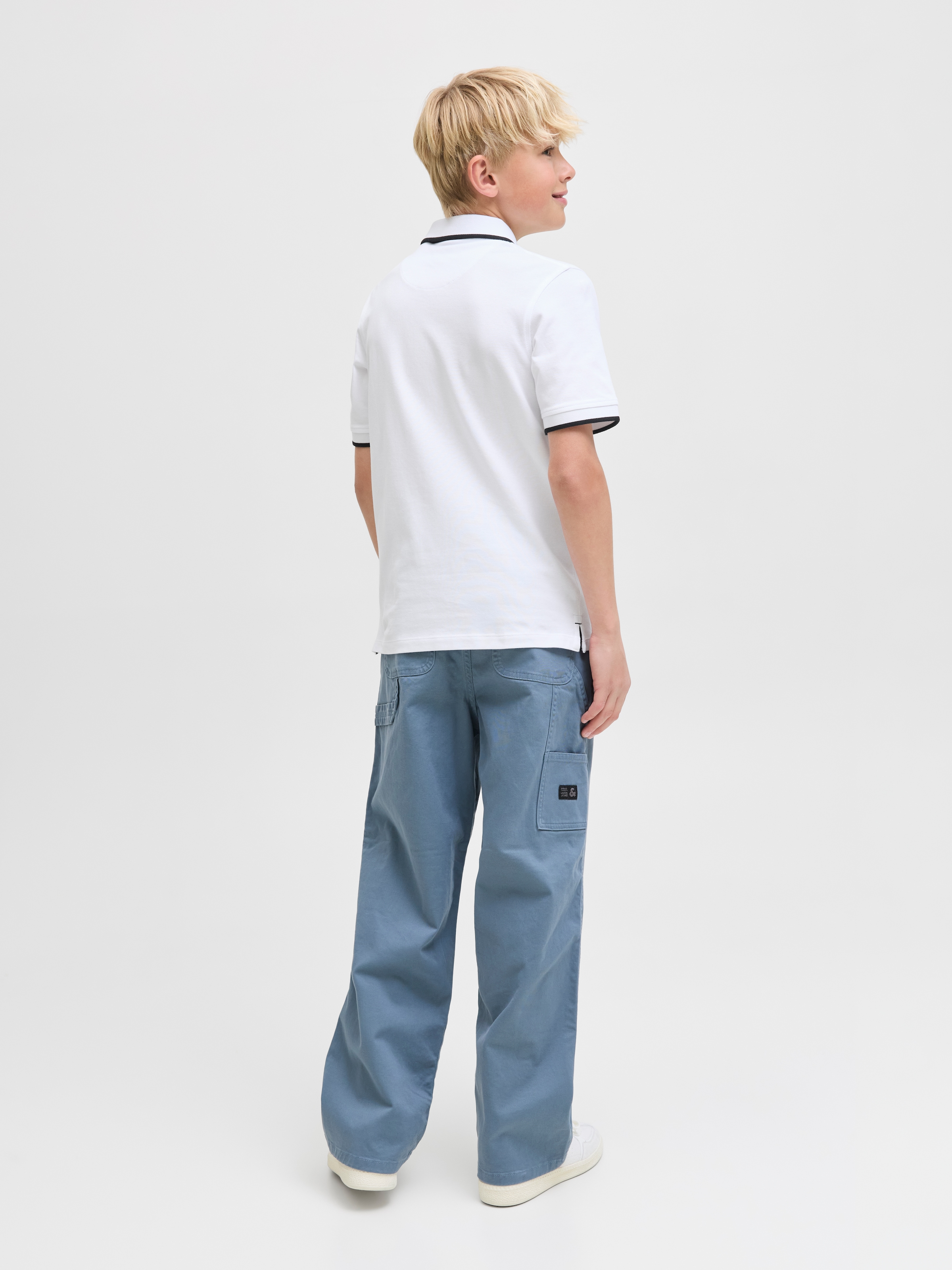 Jack & Jones Junior Poloshirt »JJEPAULOS POLO SS NOOS JNR«