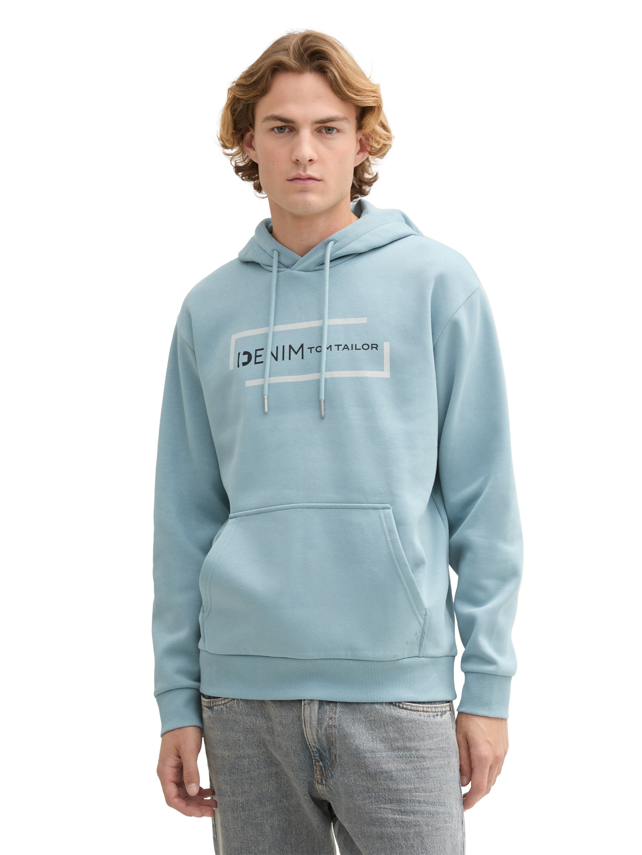 Hoodie, mit großem Logoprint