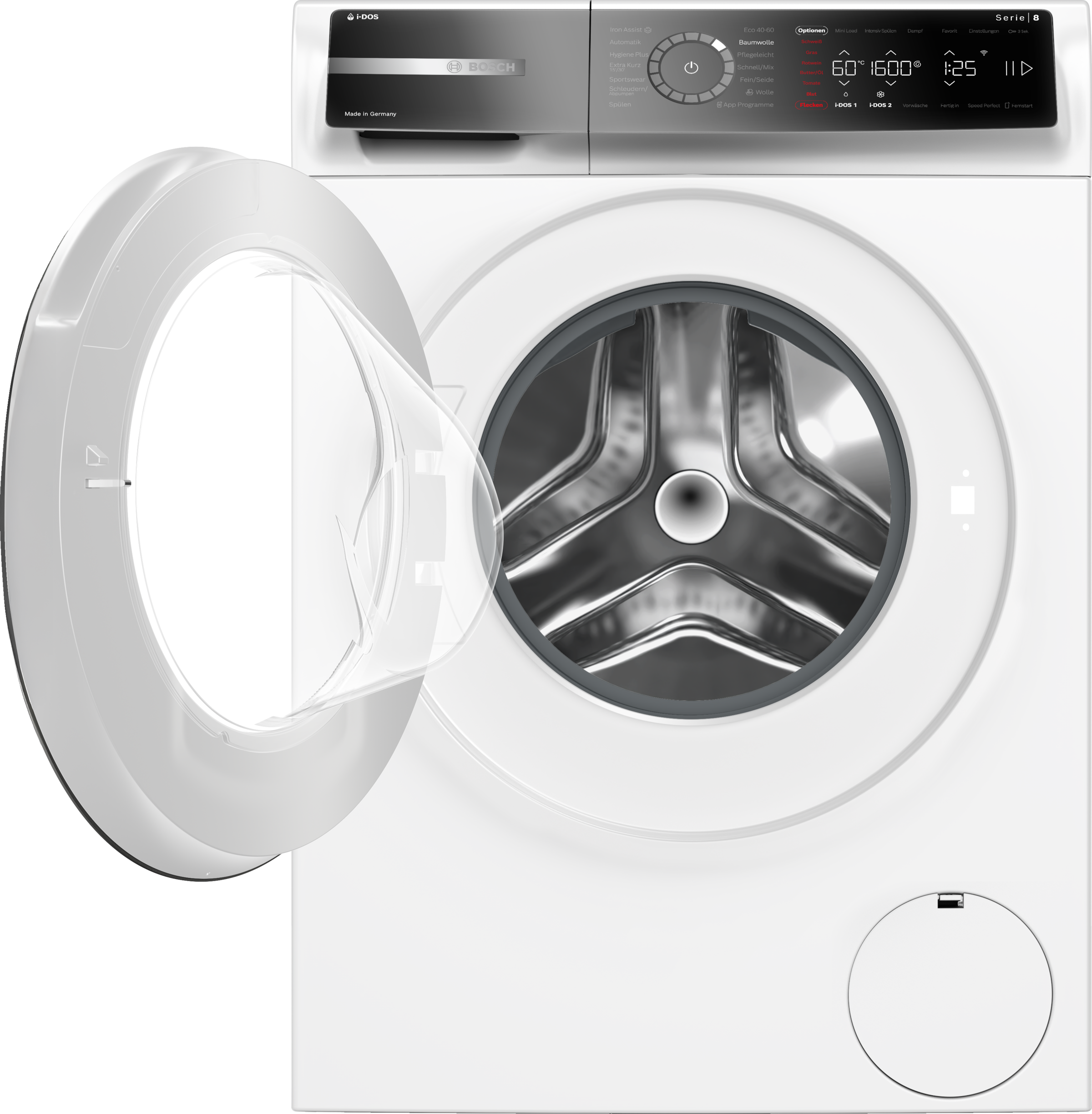 BOSCH Waschmaschine Serie 8 »WGB256A41« 10 kg 1600 U/min