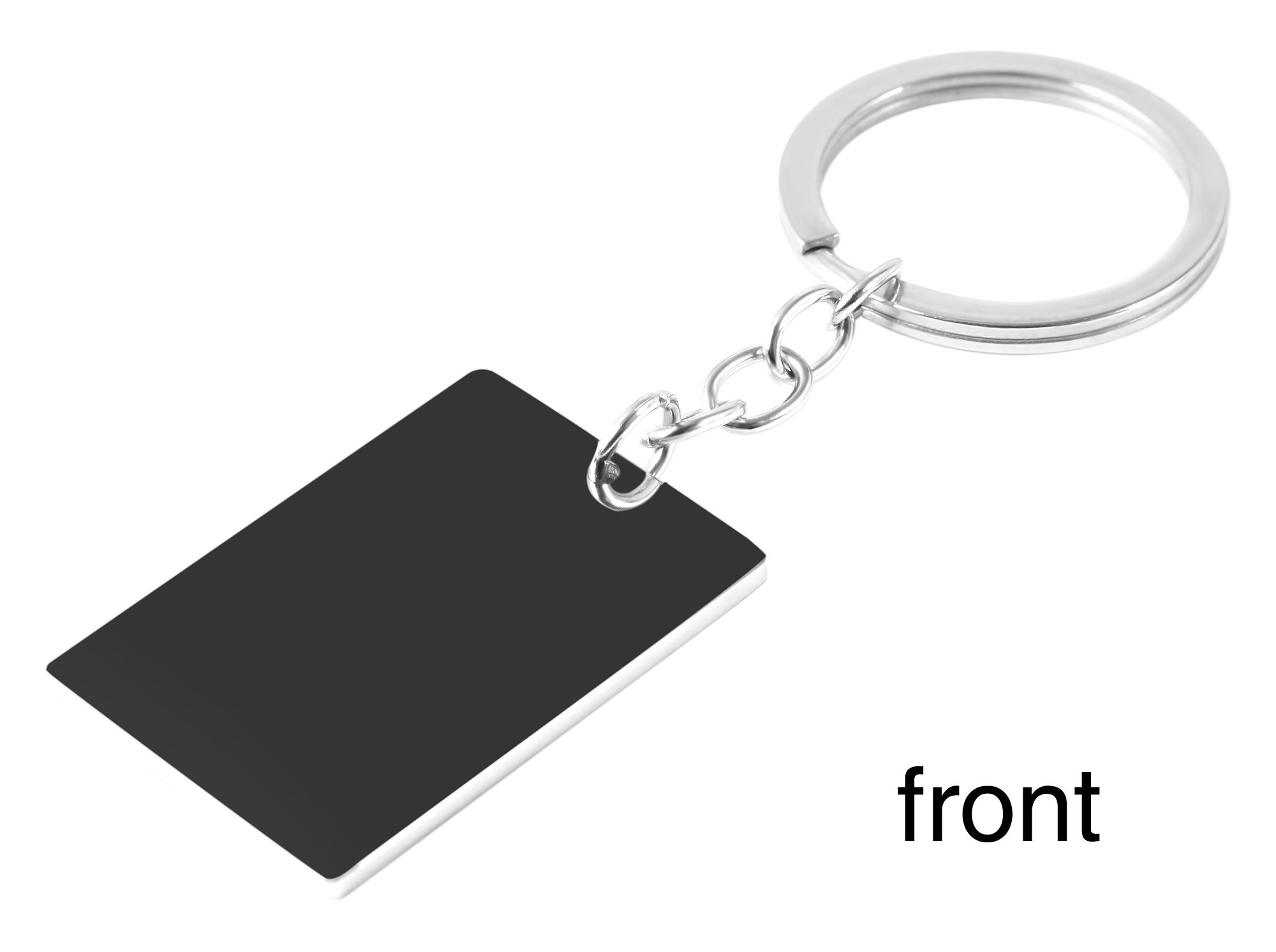 Adelia´s Kettenanhänger »Unisex Anhänger ¿ Schlüssel Gravuranhänger aus Edelstahl«