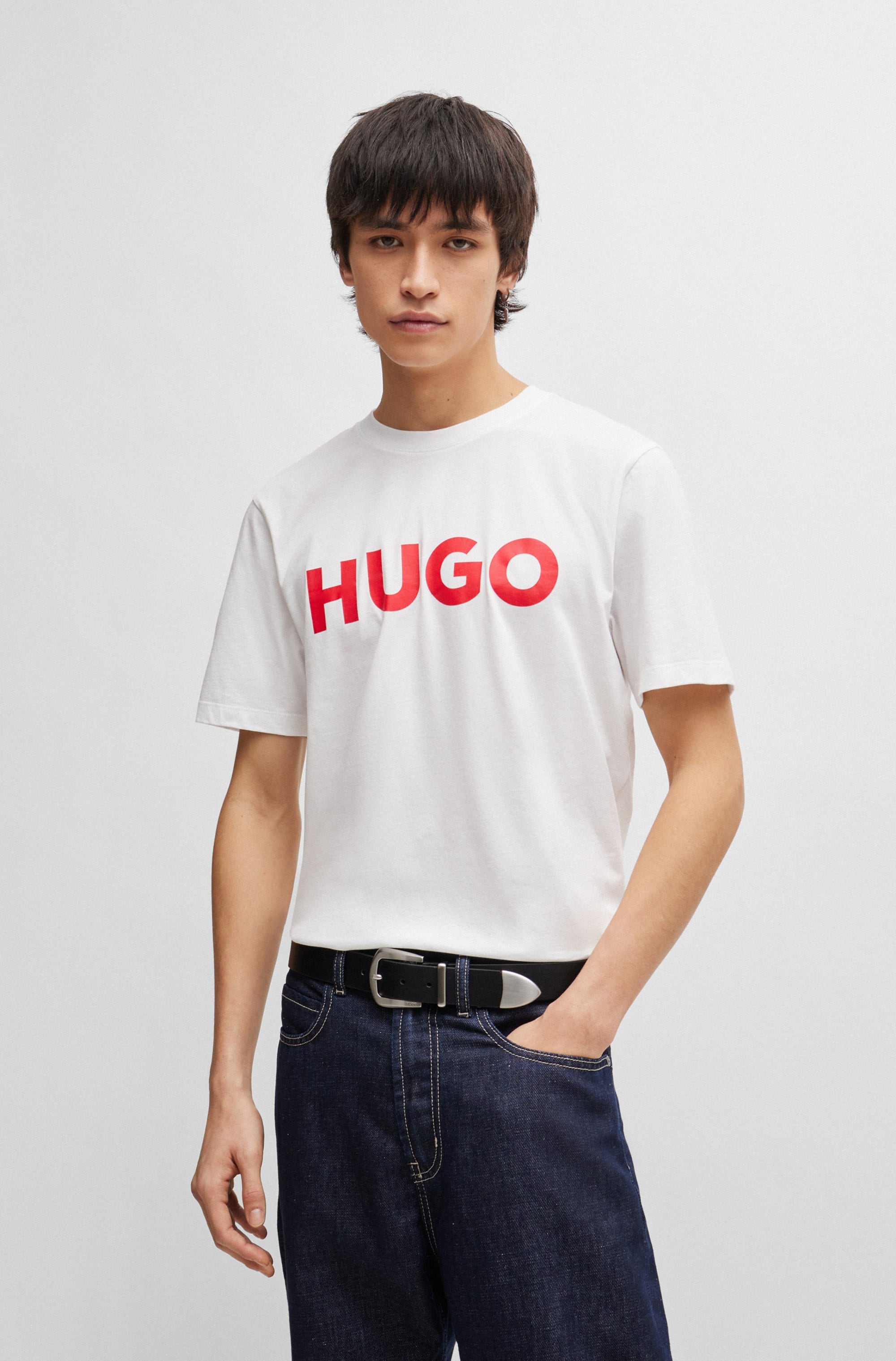HUGO T-Shirt »Dulivio« Rundhalsausschnitt, Regular Fit, Must have Basic
