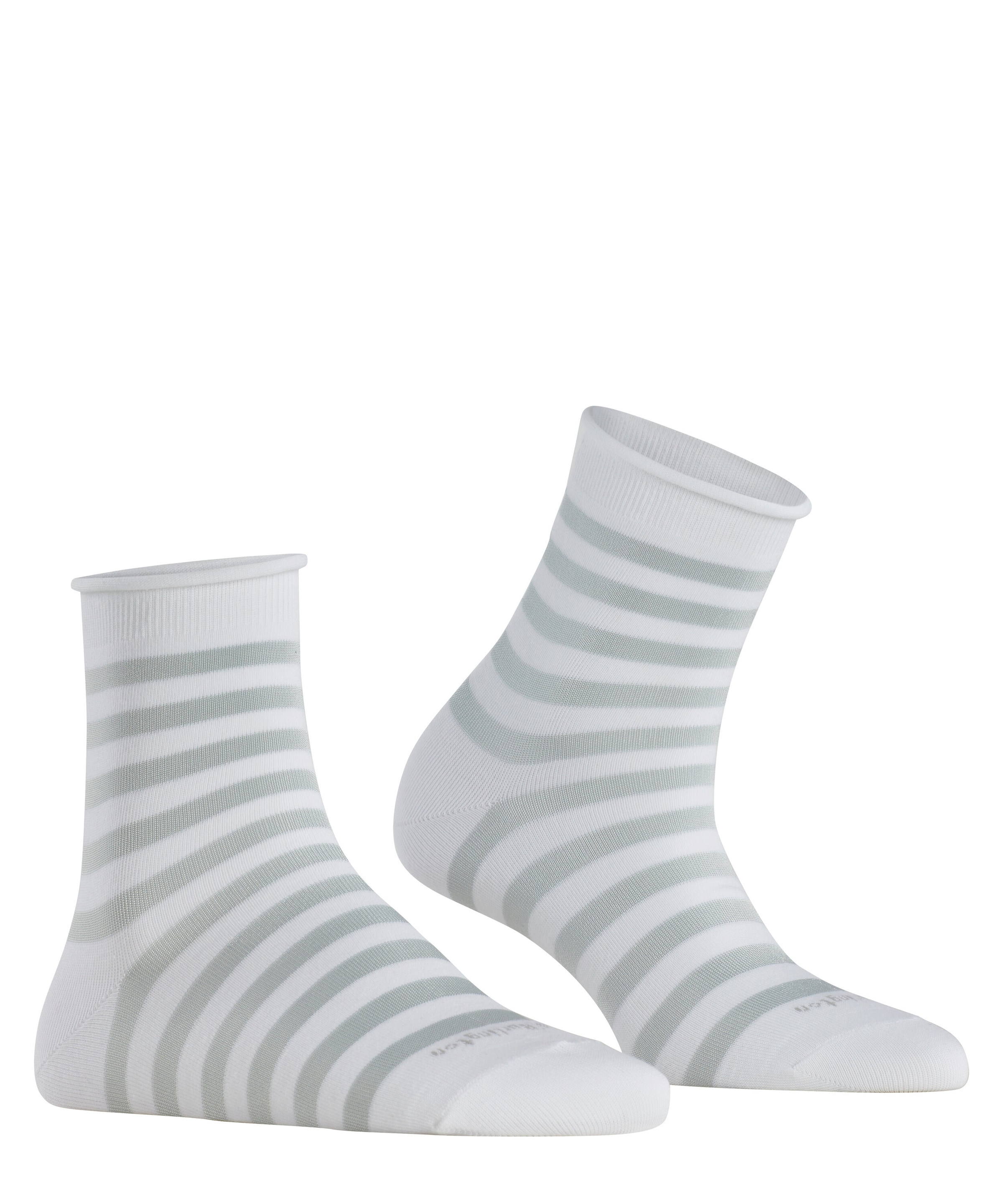 Burlington Kurzsocken »Swansea« Einheitsgröße 36-41, modernes Streifenmuster, Rollbündchen