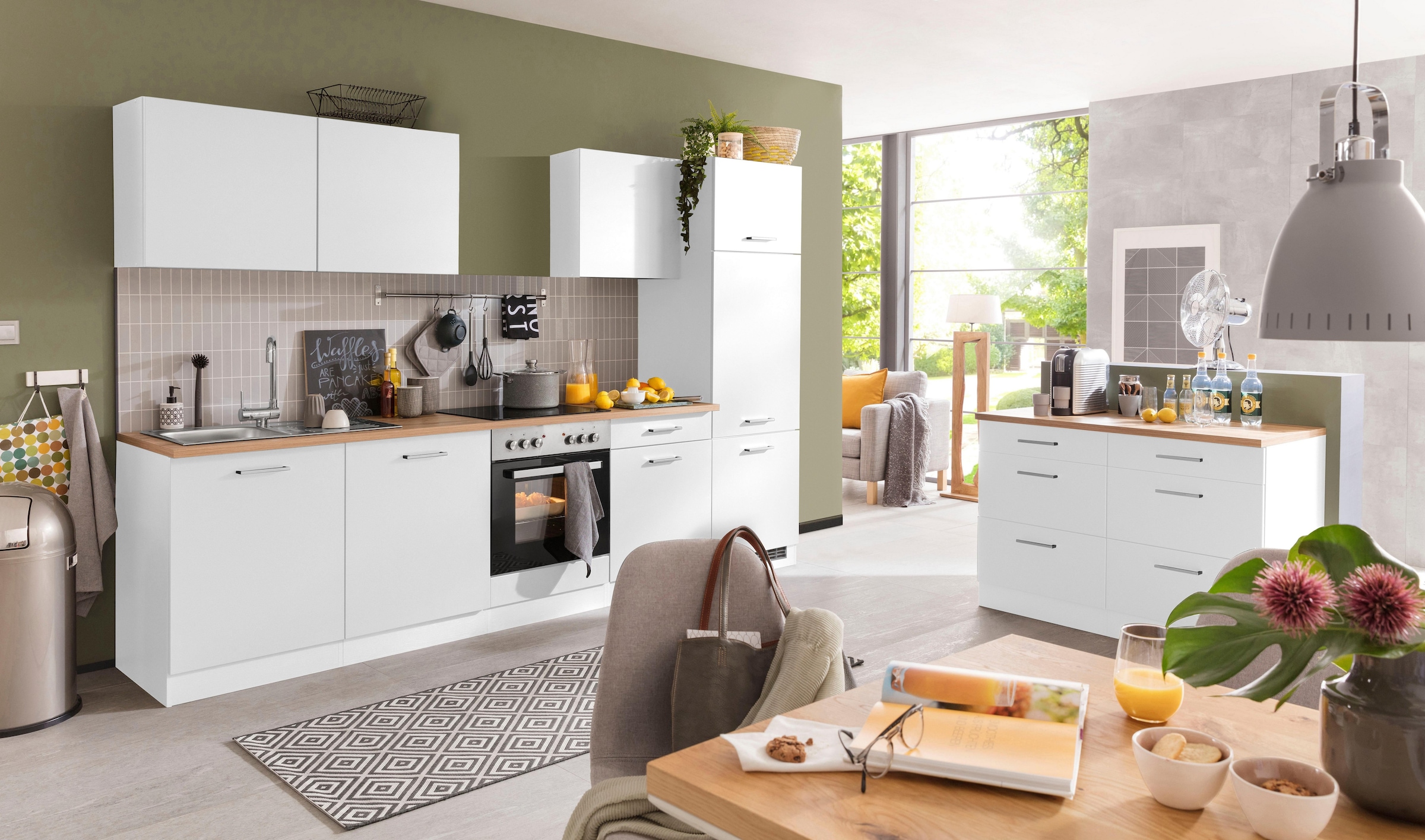 Kühlschrank E-Geräte, bei Küchenzeile OTTO 300 kaufen cm, »Kehl«, Breite HELD für ohne MÖBEL