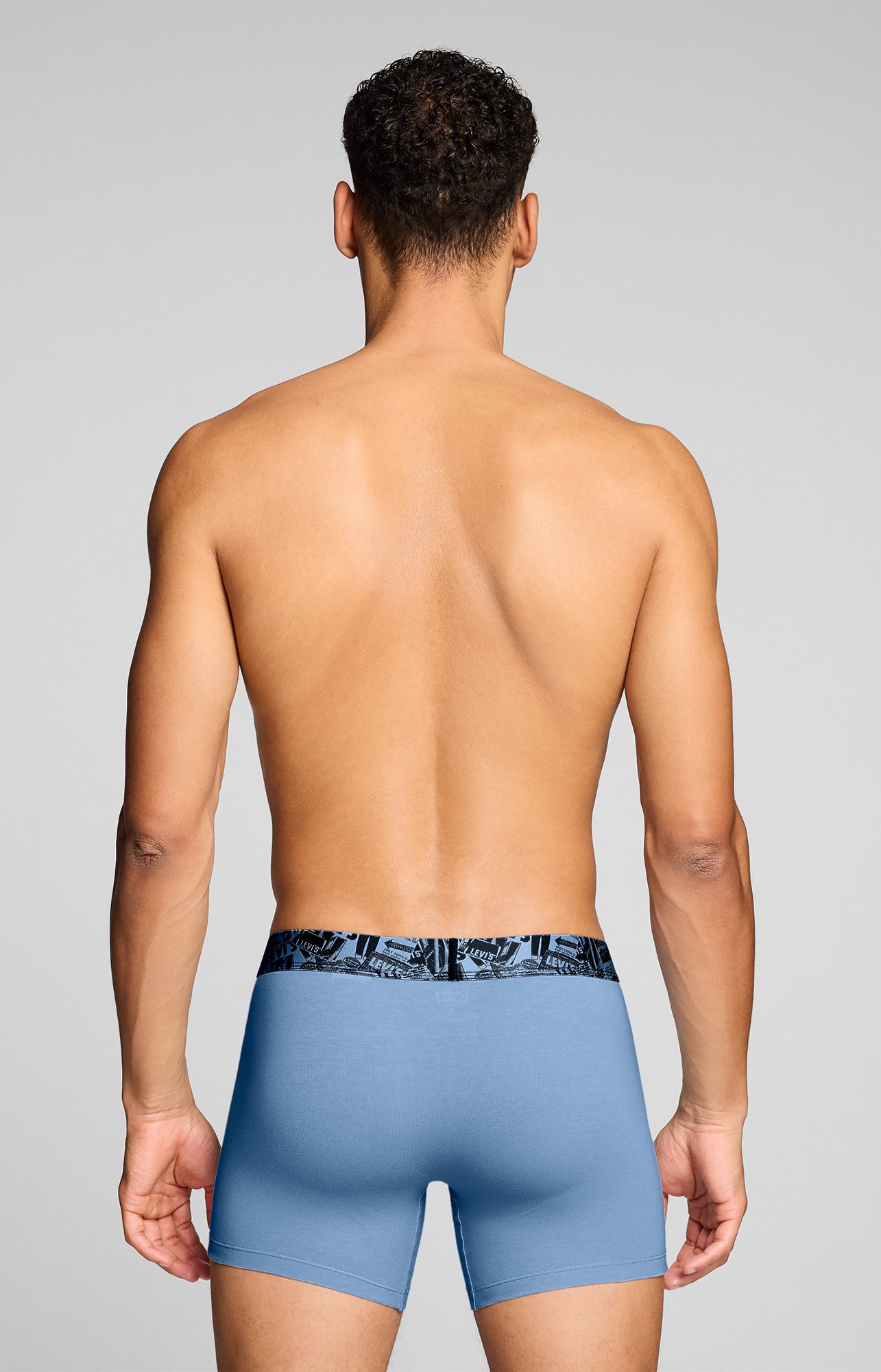 Levi's® Boxershorts »LEVIS MEN NEWSPAPER WB BOXER BRIEF 2P« 2er Pack,  ohne Eingriff, Cotton-Stretch