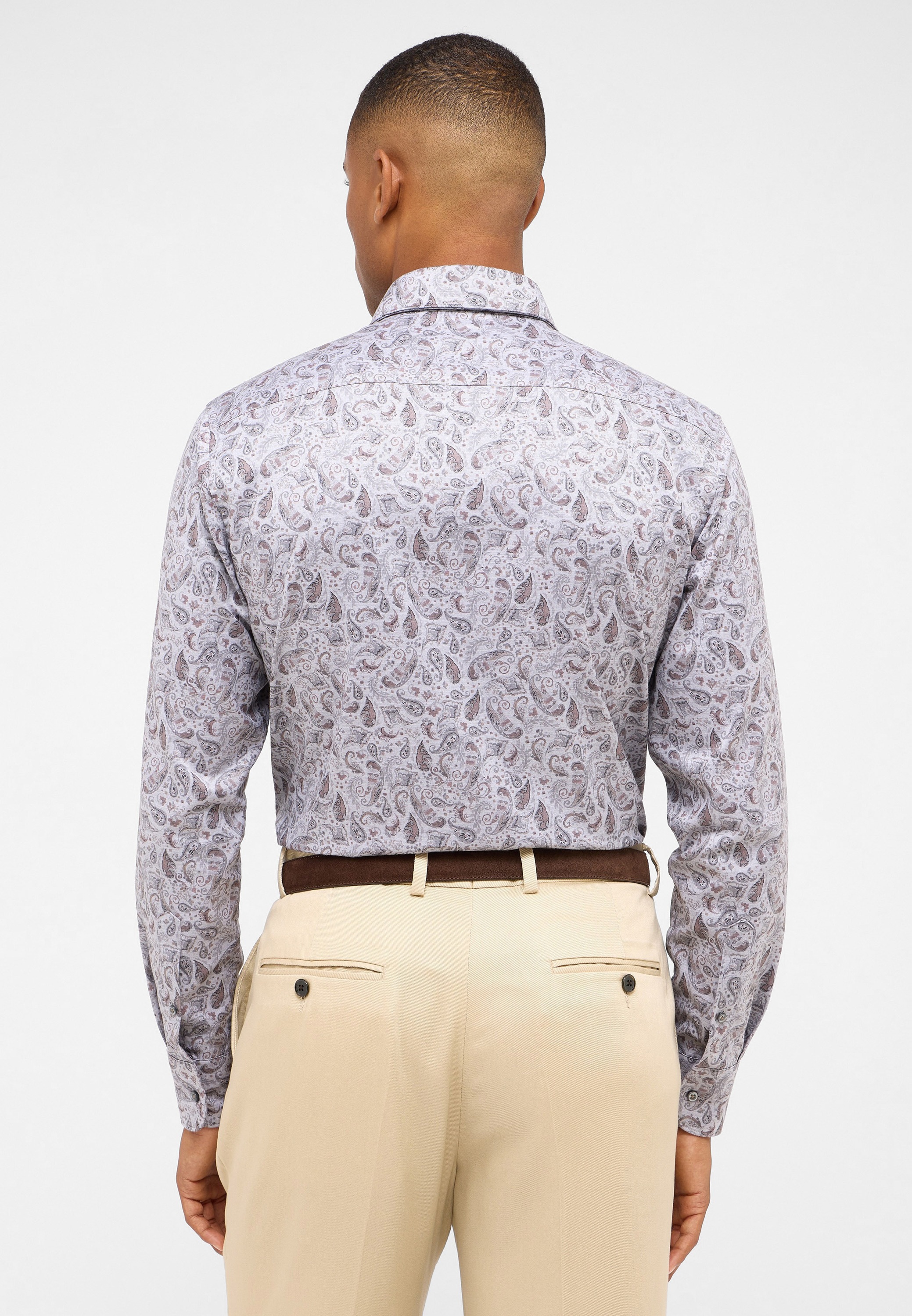 Eterna Langarmhemd »SLIM FIT«, EASY IRON (bügelleicht)