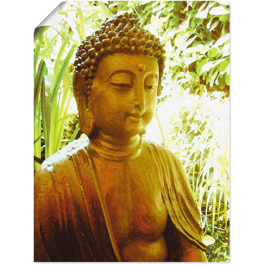 Artland Wandbild »Die Seele von Buddha«, Religion, (1 St.)