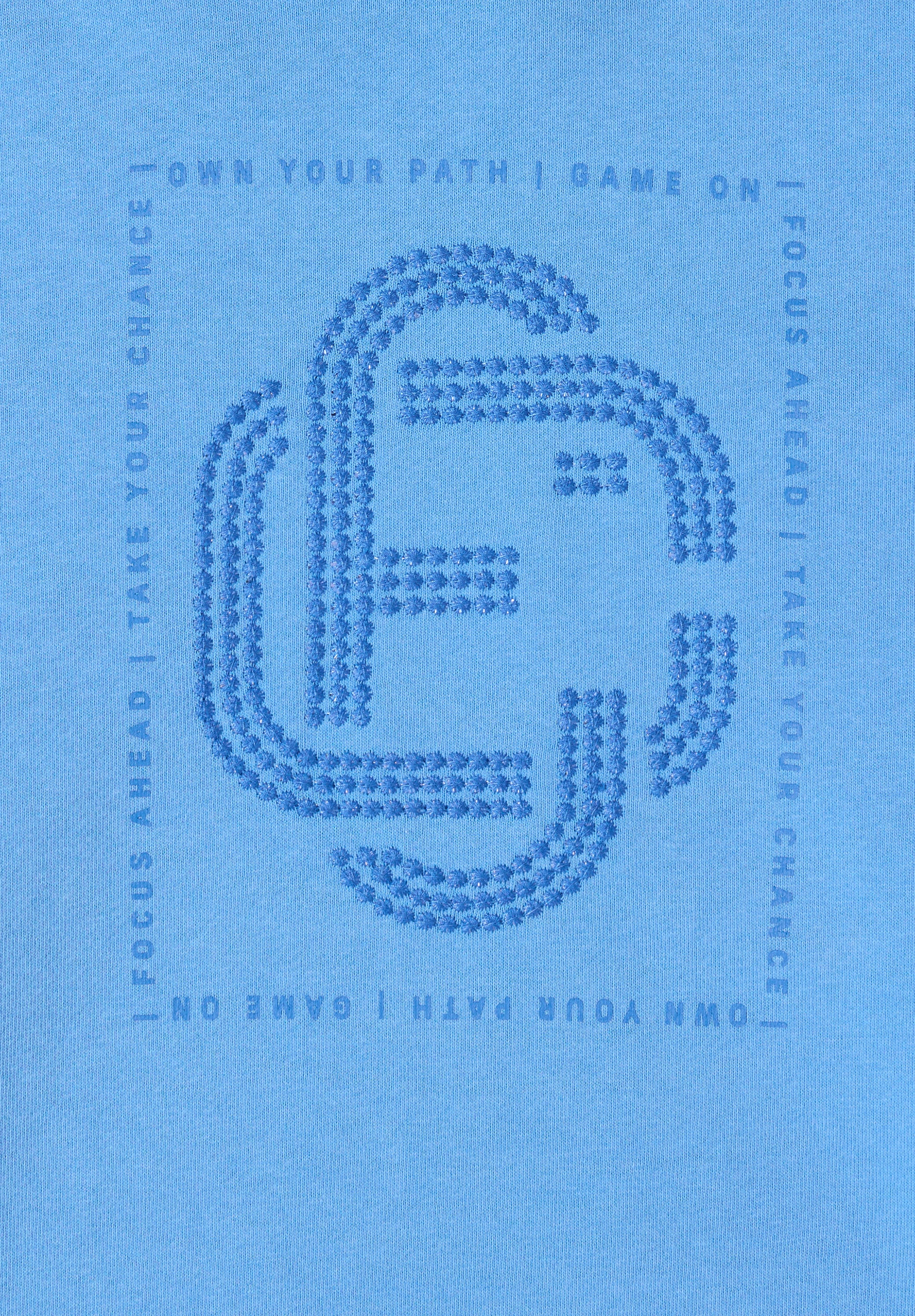 Cecil Hoodie , Tonales Artwork mit Schmucksteinen
