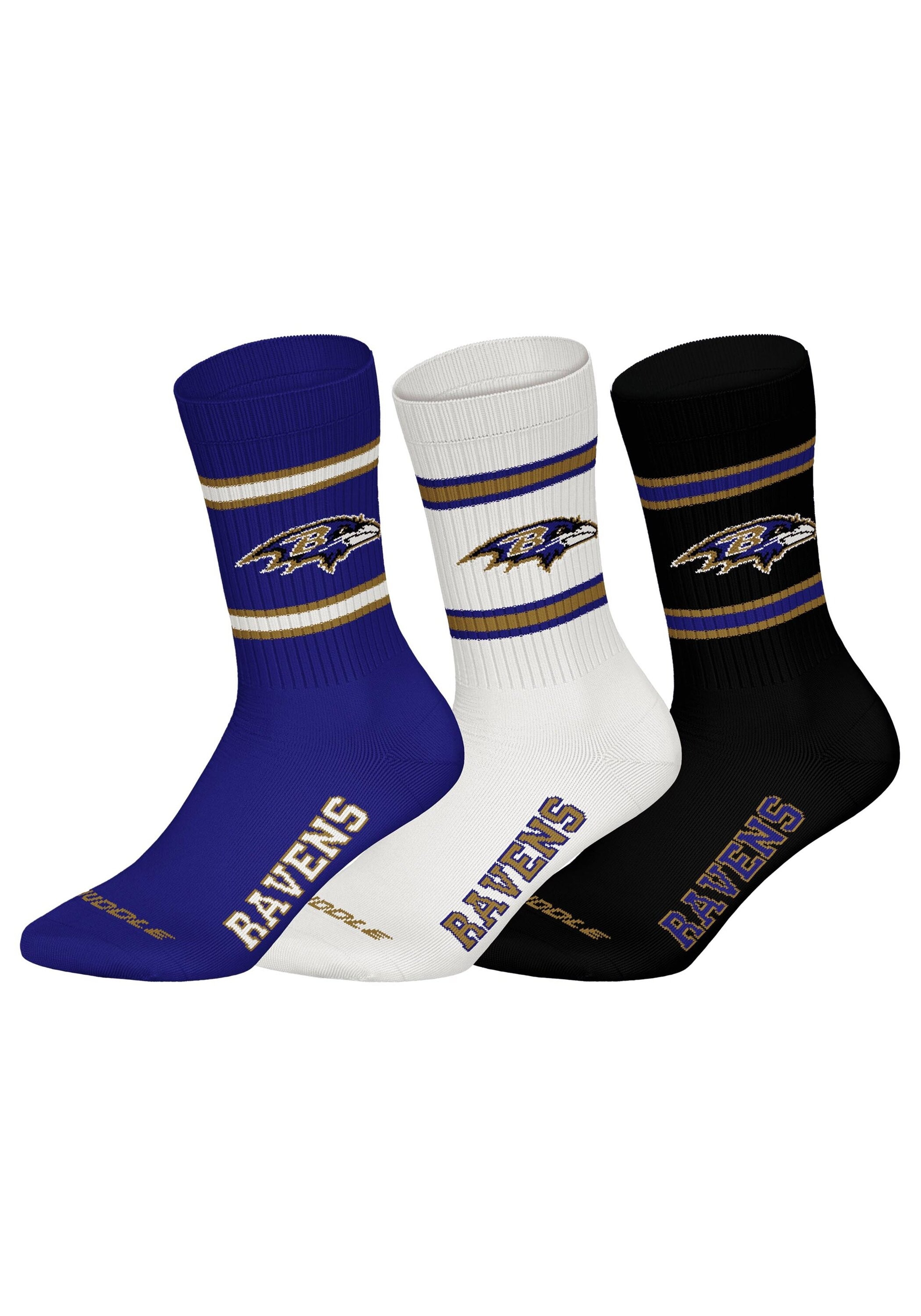NFL Kurzsocken »Socken NFL 6Pack Crew Socks 6er Pack«