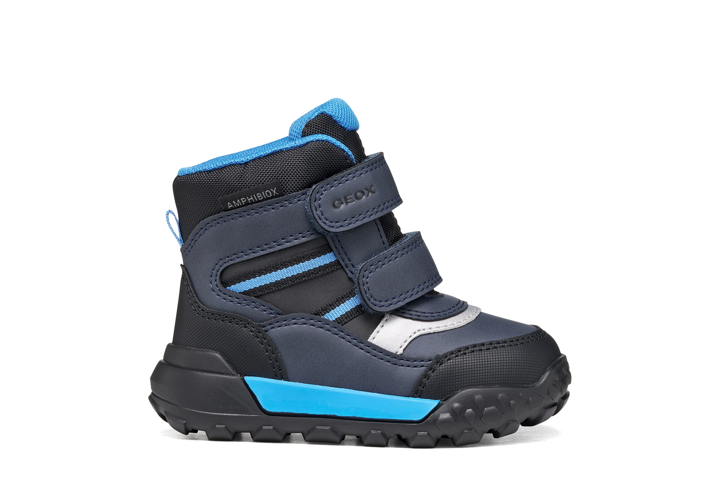 Geox Lauflernschuh »B TREKKYUP BOY B ABX«  Winterboots, TEX-Klettboots, Größenschablone zum Download