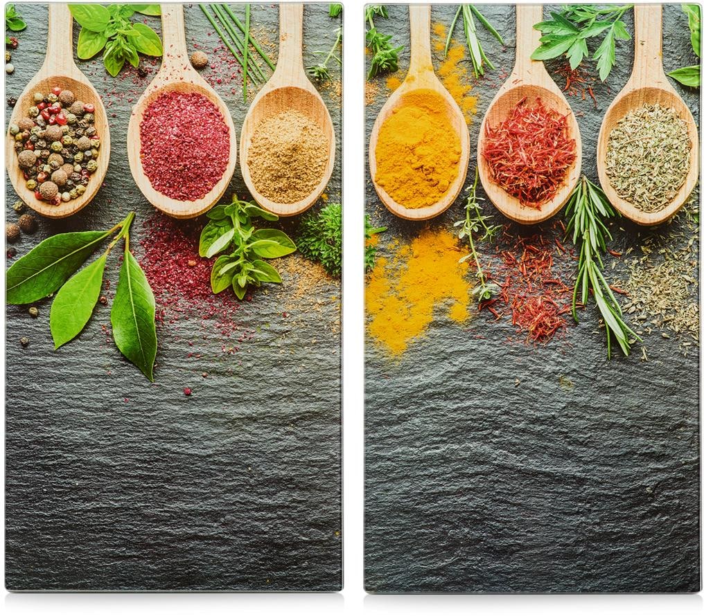 Herd-Abdeckplatte »SPICES«, aus ESG-Sicherheitsglas hergestellt