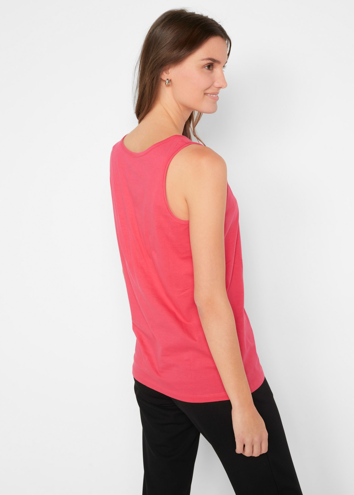 bonprix Longtop Packung, 5 tlg. figurumspielende Passform, po-bedeckend