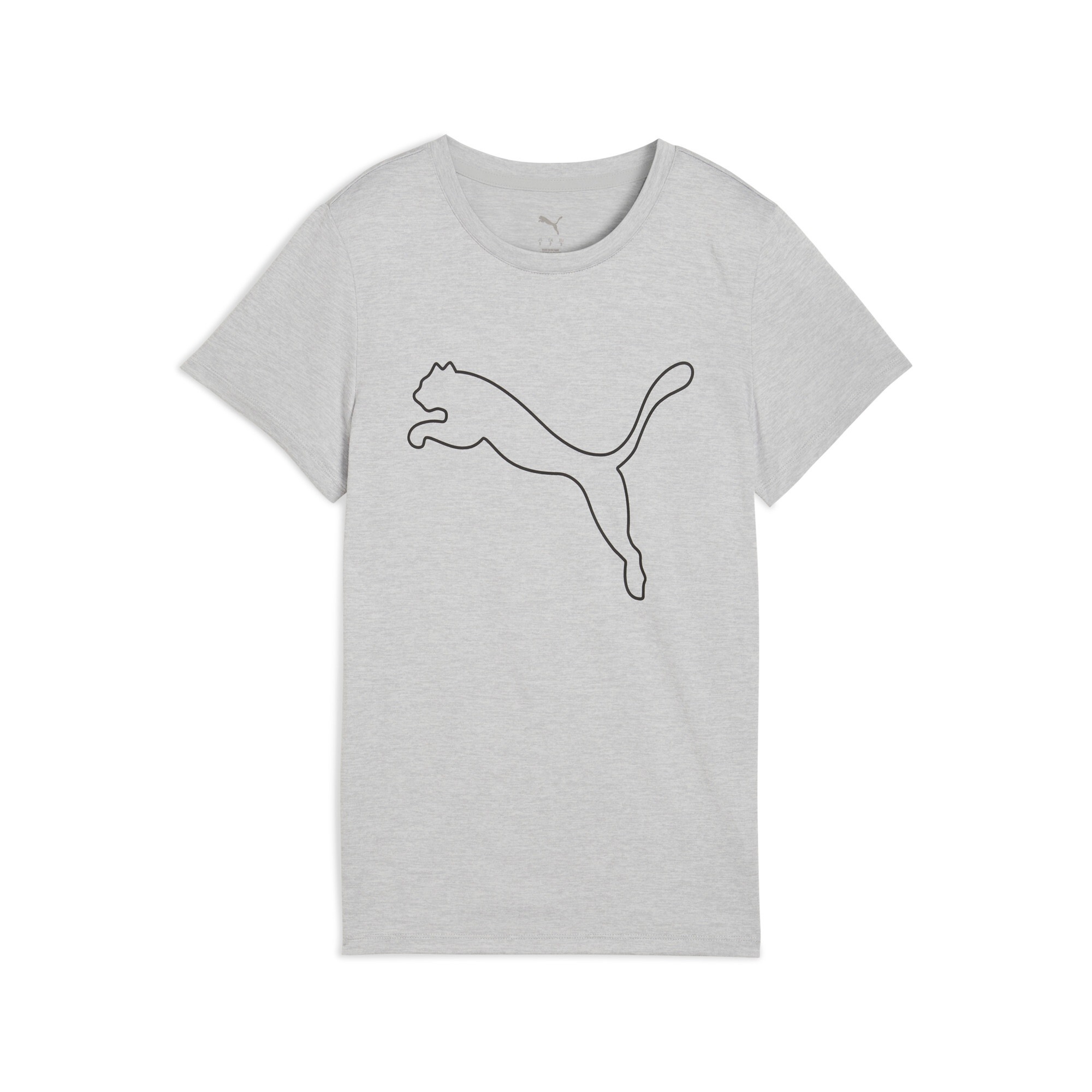 PUMA Trainingsshirt »W TAD ESSENTIAL HEATHER LOGO TEE«