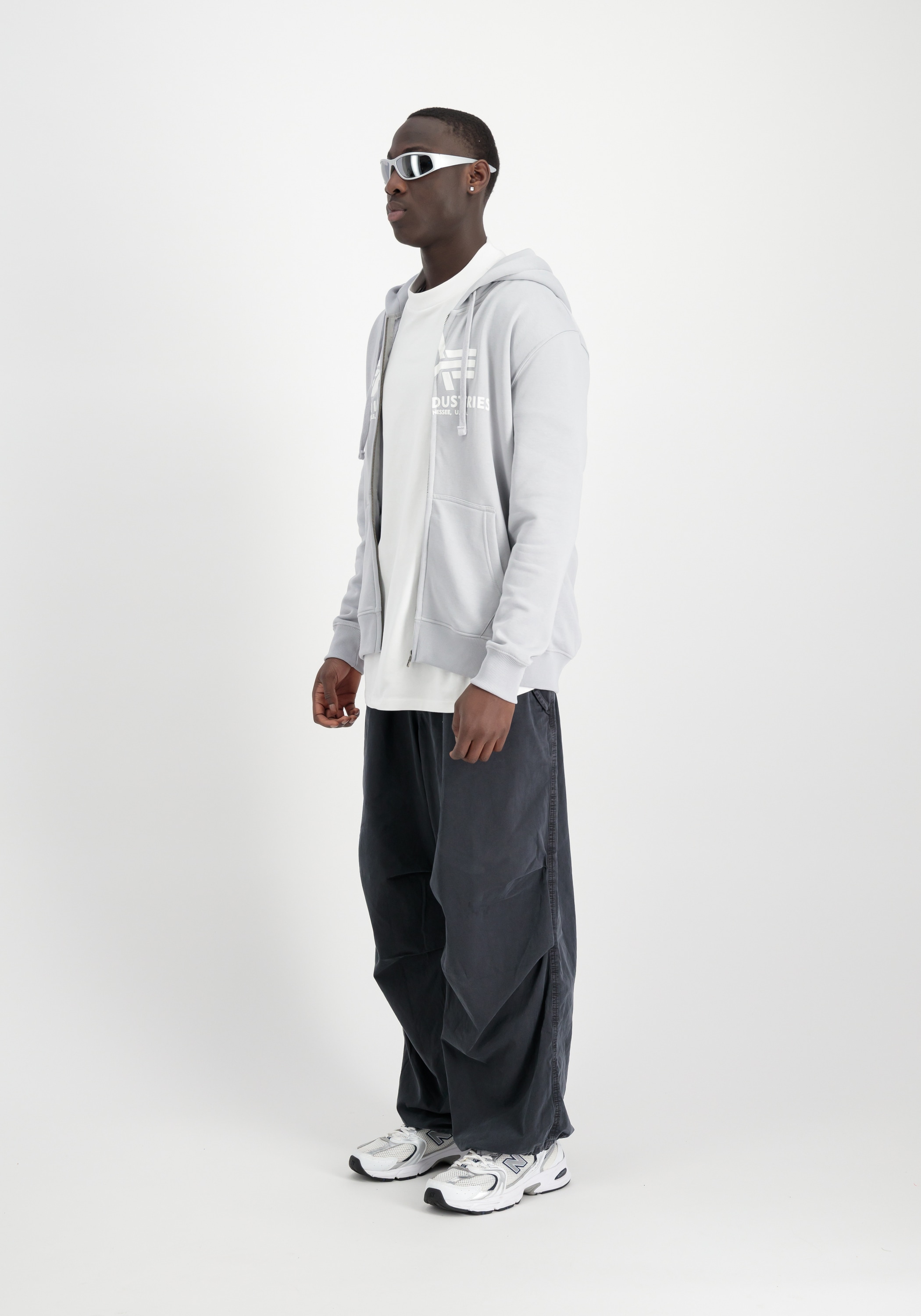 Alpha Industries Hoodie »Alpha Industries Men - Hoodies Basic Zip Hoodie BL PP«