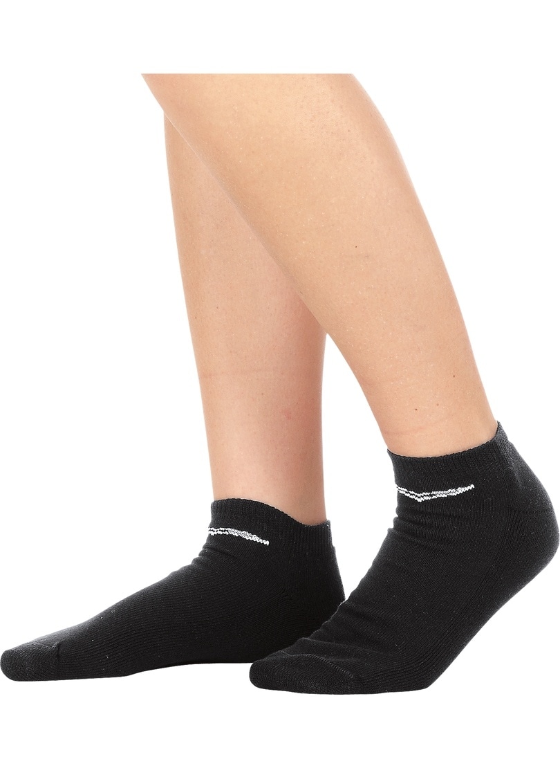 Trigema Herren Füßlinge »TRIGEMA Sneaker-Socken im Doppelpack« 2 Stk. tlg. in schwarz, Größe 35-38
