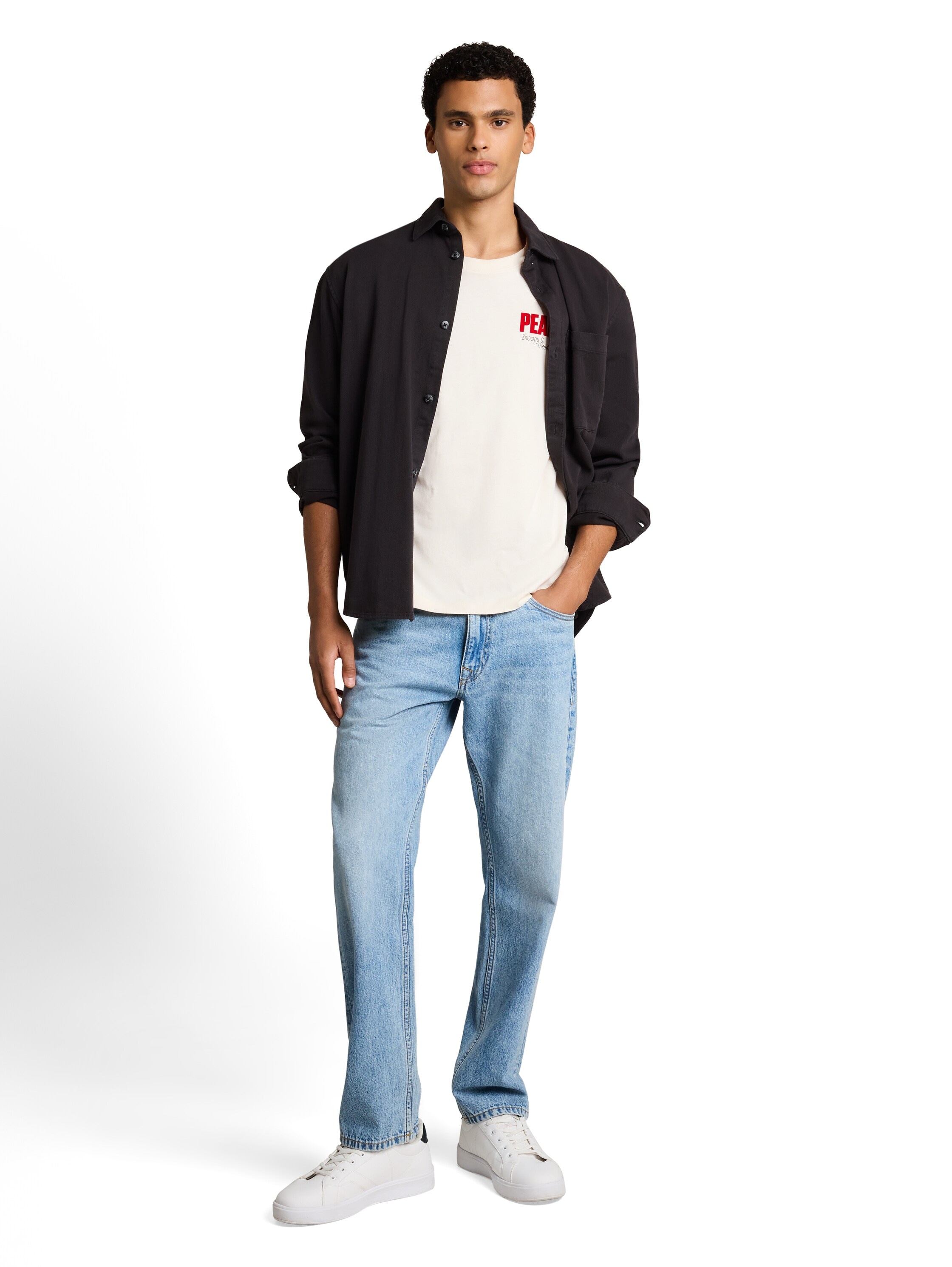 TOM TAILOR Denim Rundhalsshirt
