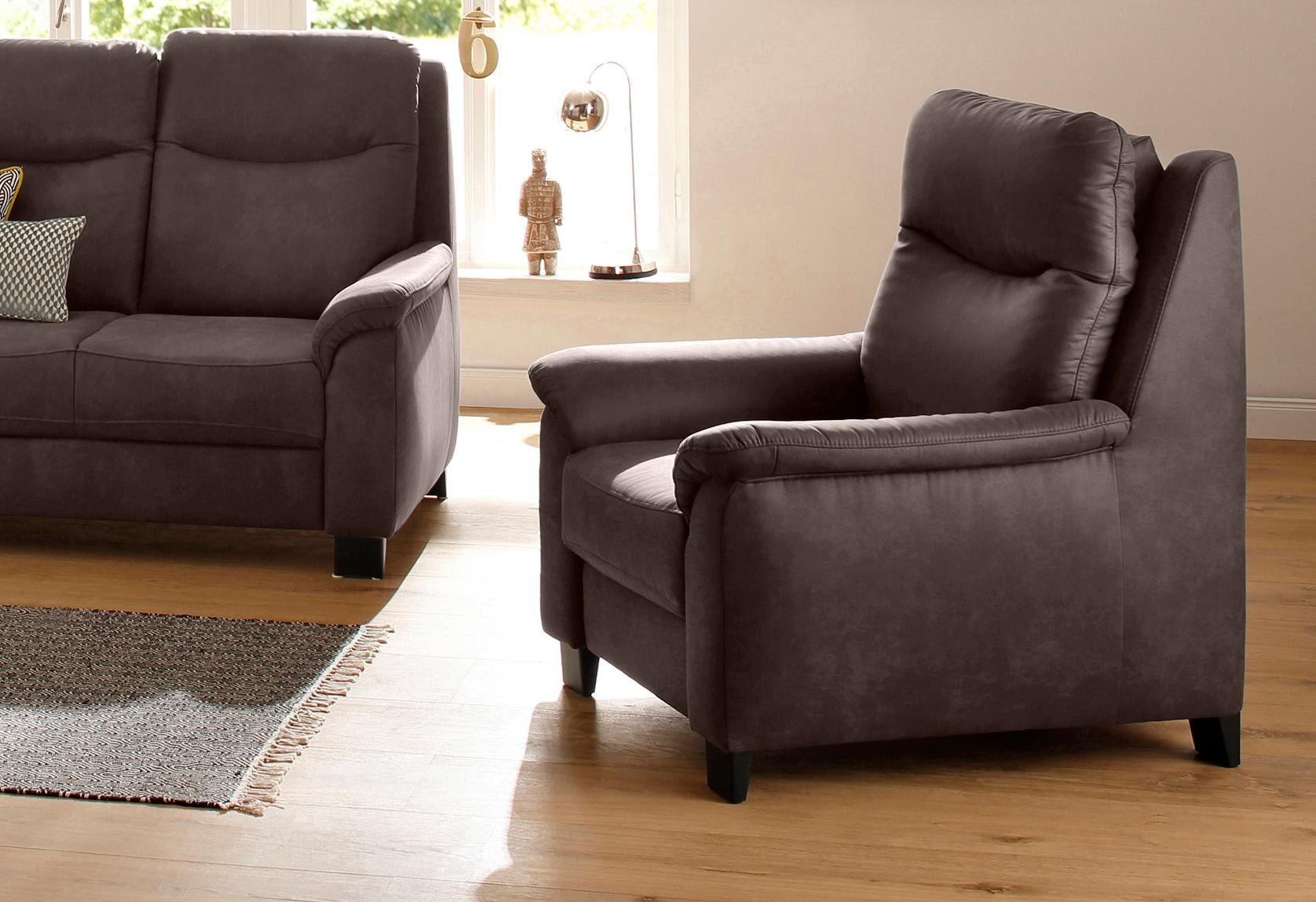Home affaire Sessel »Boccaccio«, mit Federkern, incl. Kopfteilverstellung