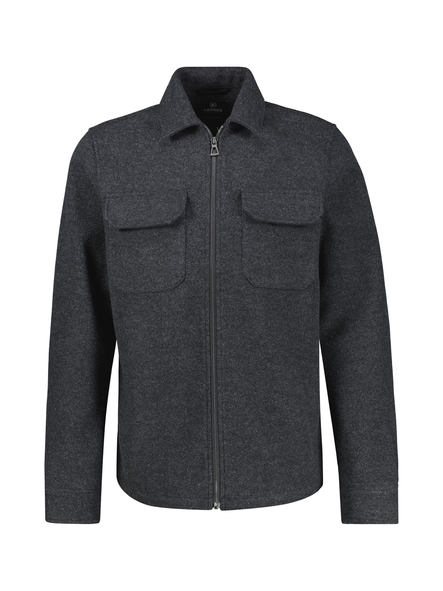 LERROS Langarmhemd »Herren Overshirt in urbanem Style«