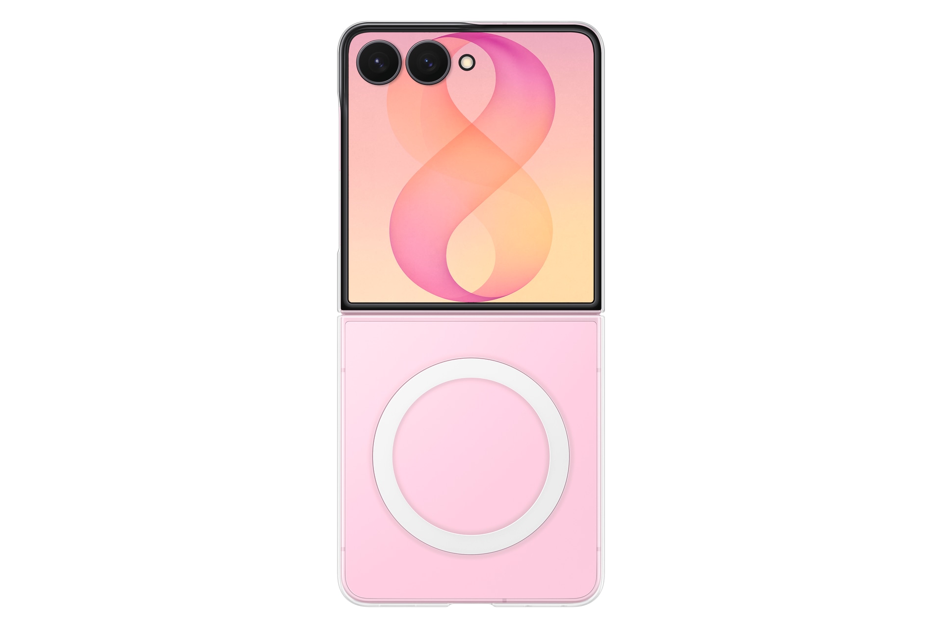 Samsung Smartphone-Hülle »Clear Magnet Case für Galaxy Flip8« Smartphones Backcover, Schutzhülle, Handyschutzhülle, Case, Schutzcase, stoßfest
