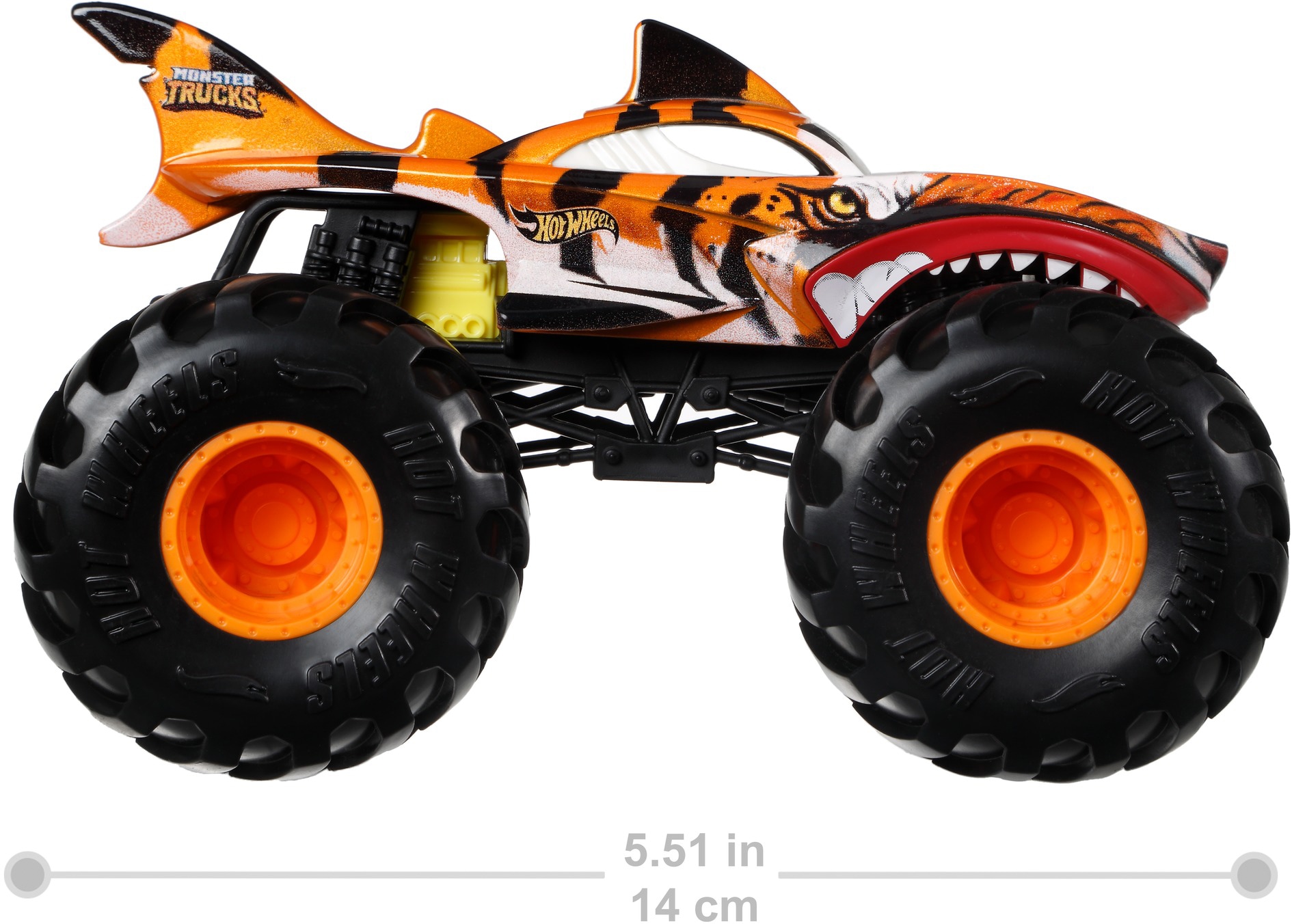 Hot Wheels Spielzeug-Monstertruck »Die-Cast Tiger Shark, 1:24«