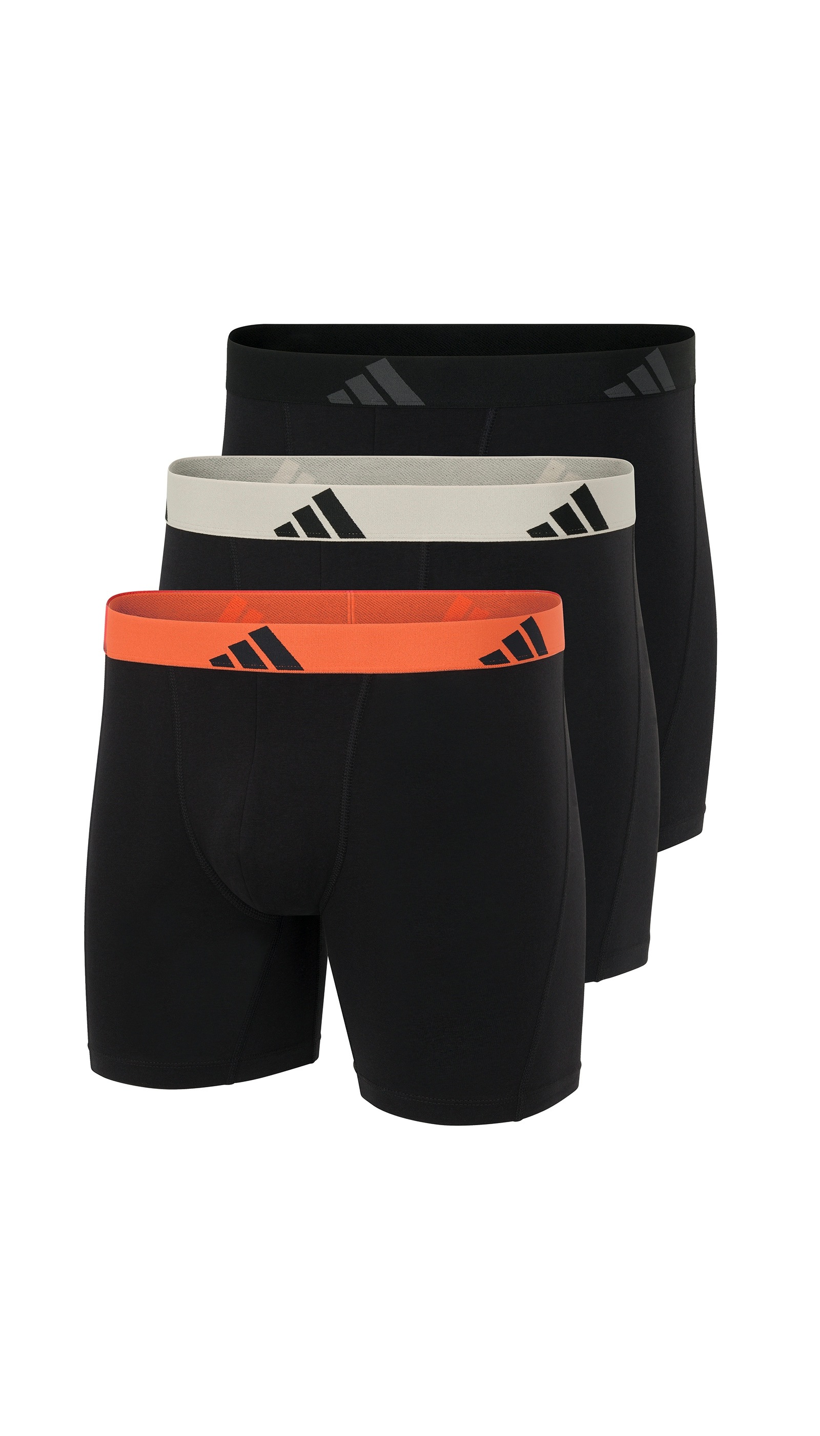 adidas Sportswear Boxer »Active Flex Cotton« 3er Pack,  elastisch, Logo-Bund, sportlicher Look, ohne Eingriff