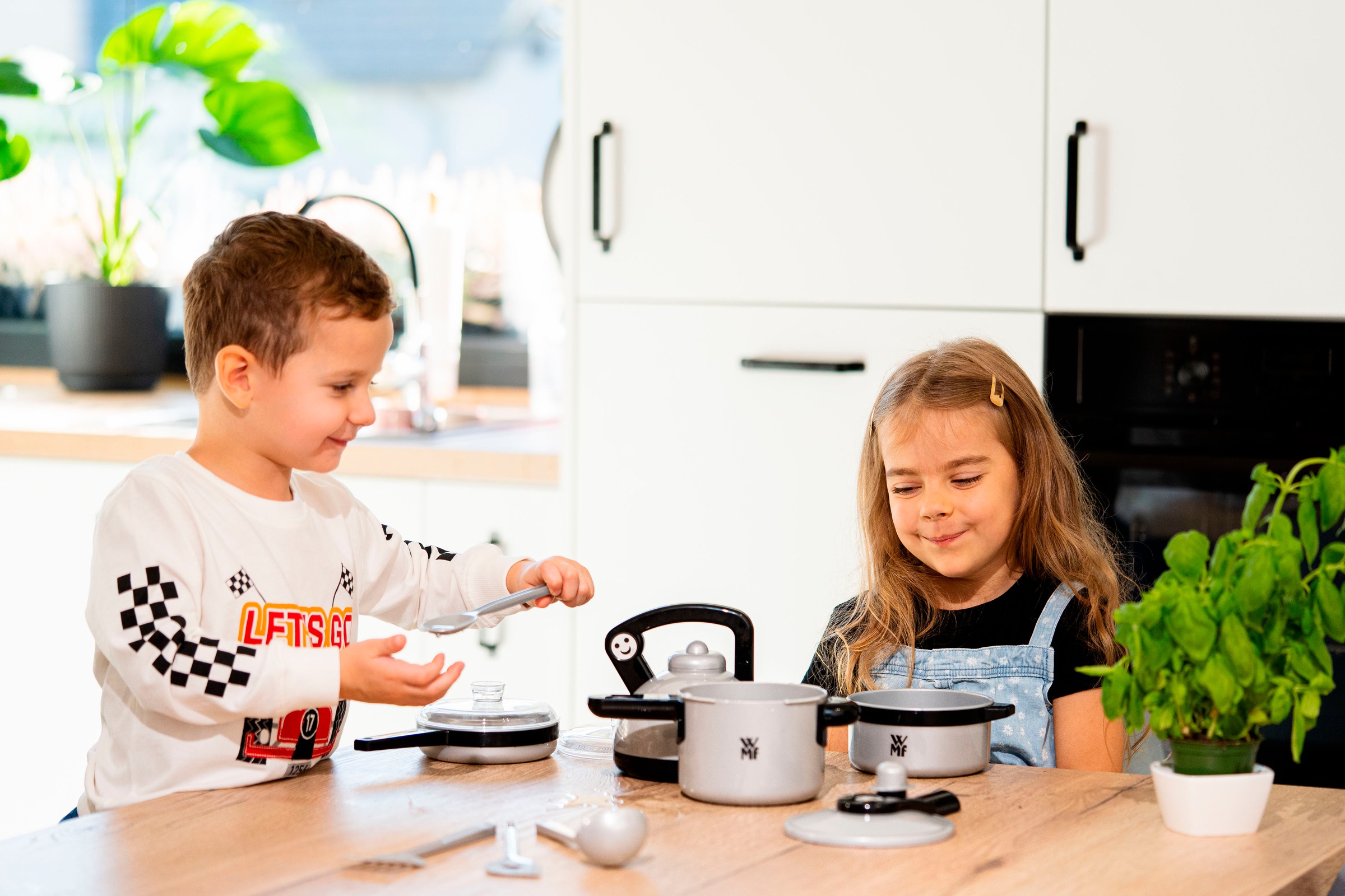 Klein Kinder-Küchenset »WMF-Topfsortiment«, Made in Germany