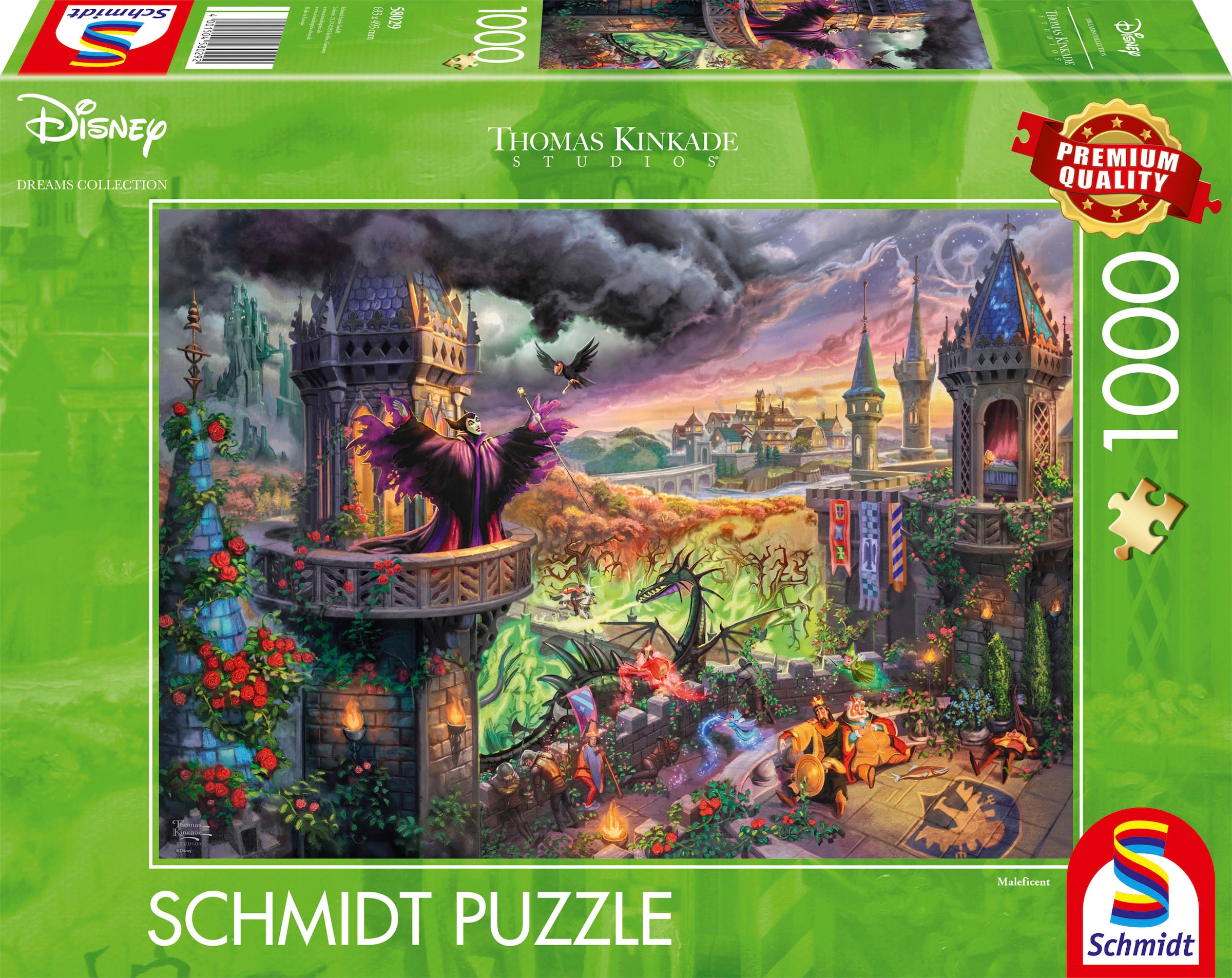 Puzzle »Disney Maleficent von Thomas Kinkade«, Made in Europe