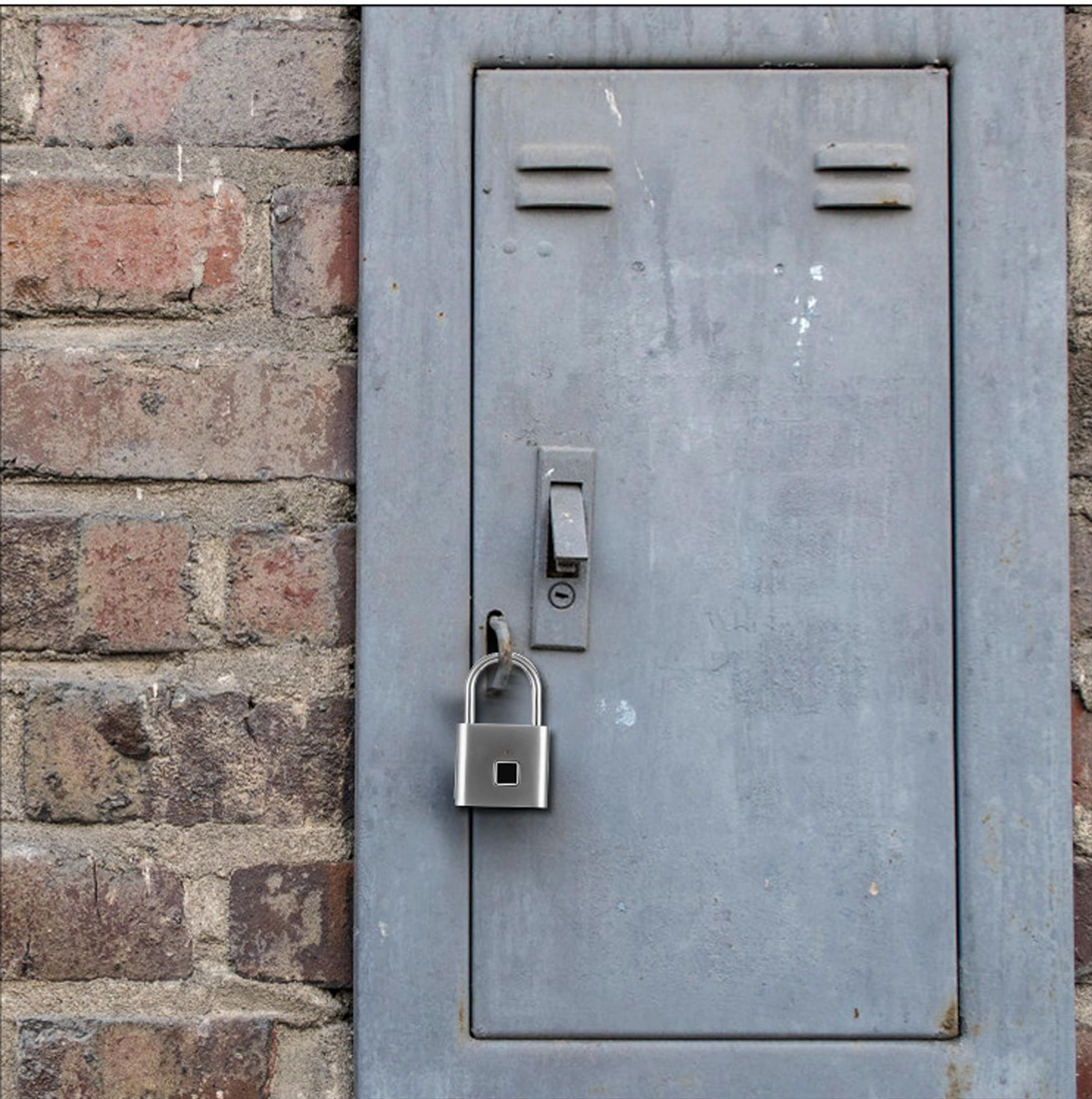be cool Smart-Home-Vorhängeschloss »BCPL22M1«, Fingerprint-Vorhängeschloss