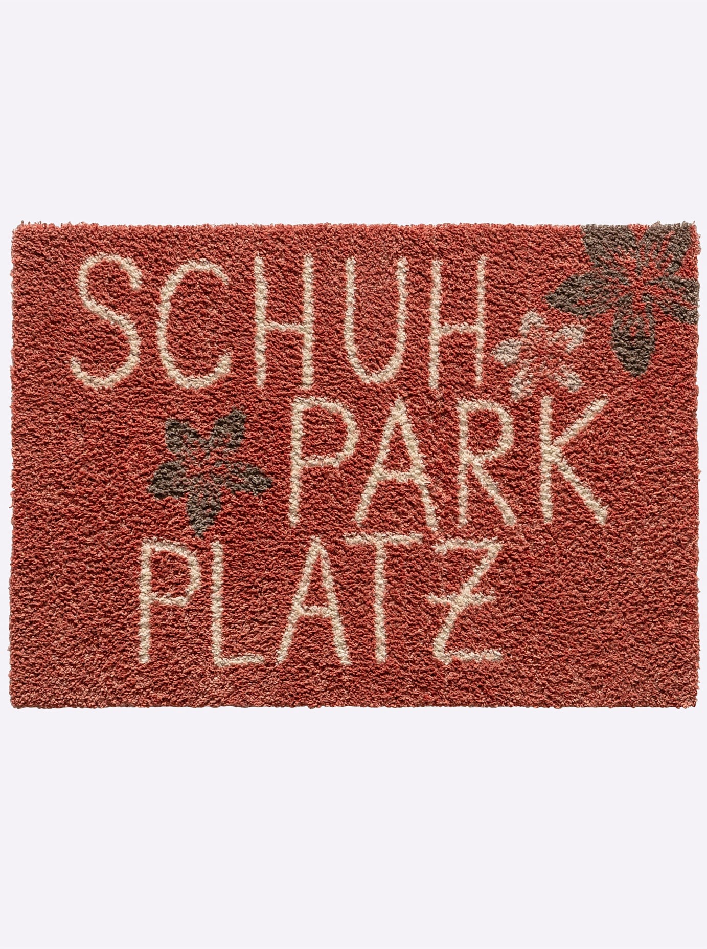 Akzente Feel Fußmatte rechteckig 7 mm Höhe in orange