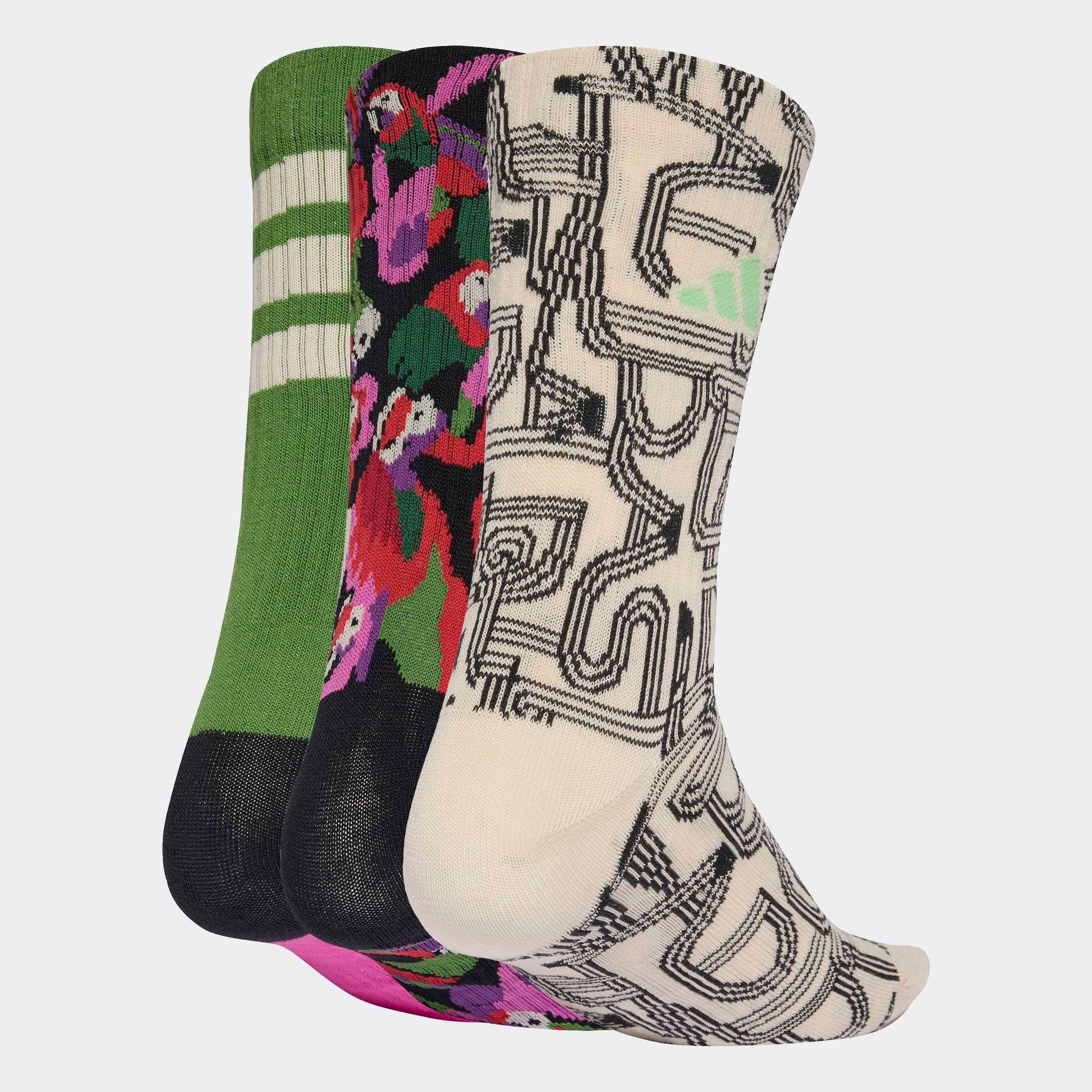 adidas Performance Funktionssocken »W FARM 3PP« für Erwachsene, urbanes Basketballplatz-Design