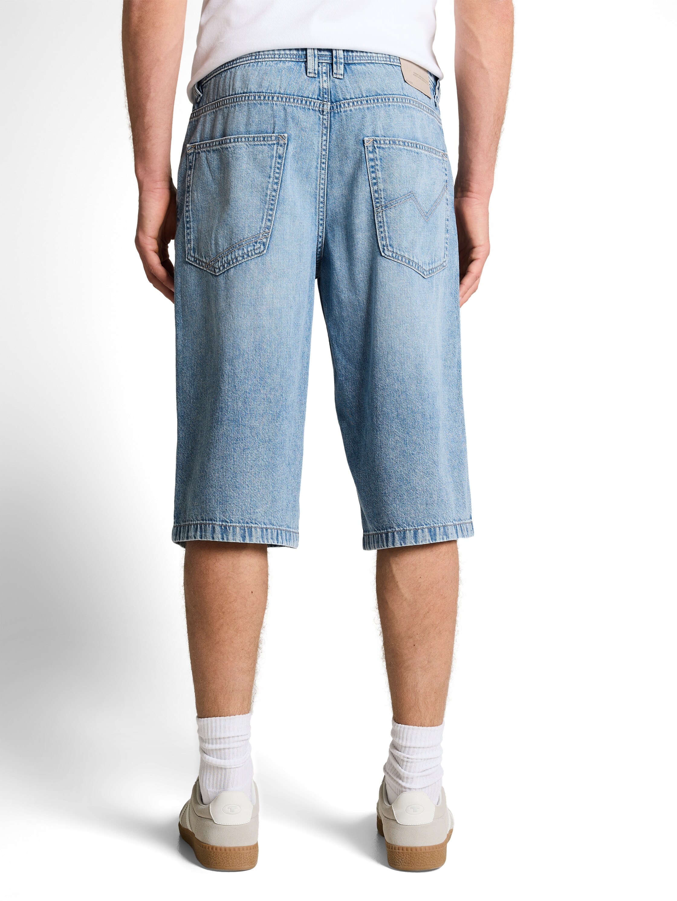 TOM TAILOR Denim Jeansbermudas Sommerbermuda aus Baumwolle