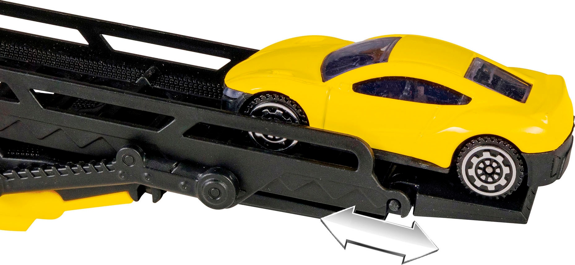 Happy People Spielzeug-Transporter »ADAC Die Cast Transporter« inkluisve 2 Farhzeuge