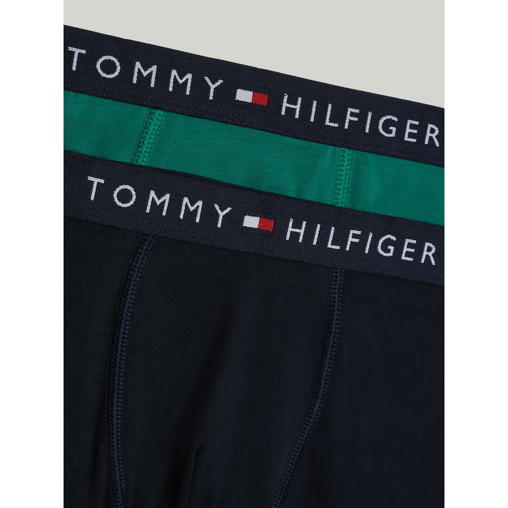 Tommy Hilfiger Underwear Trunk, (Packung, 2 St., 2er-Pack), mit Logo auf dem Taillenbund