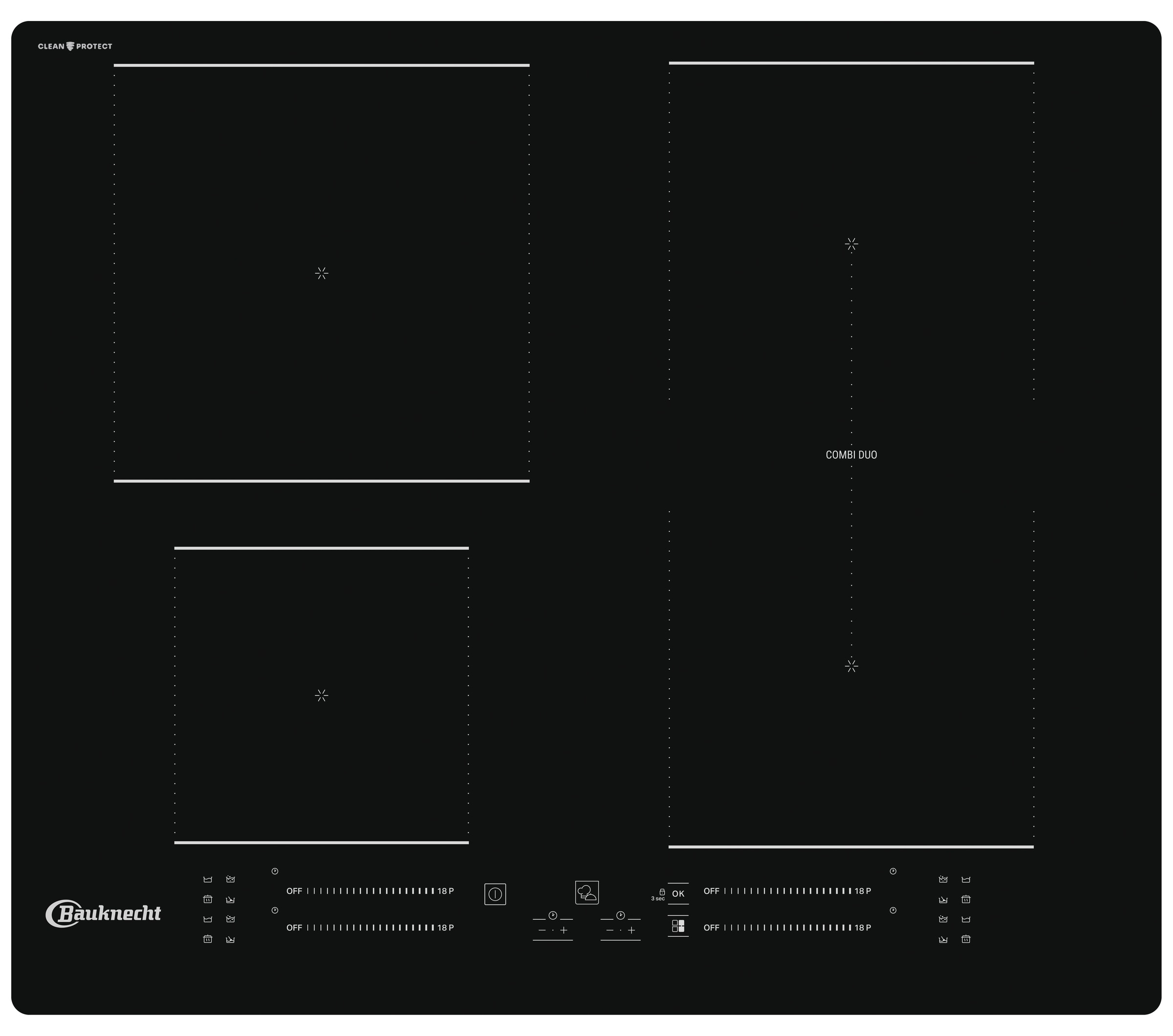 Induktions-Kochfeld »BS 3560B CPNE«