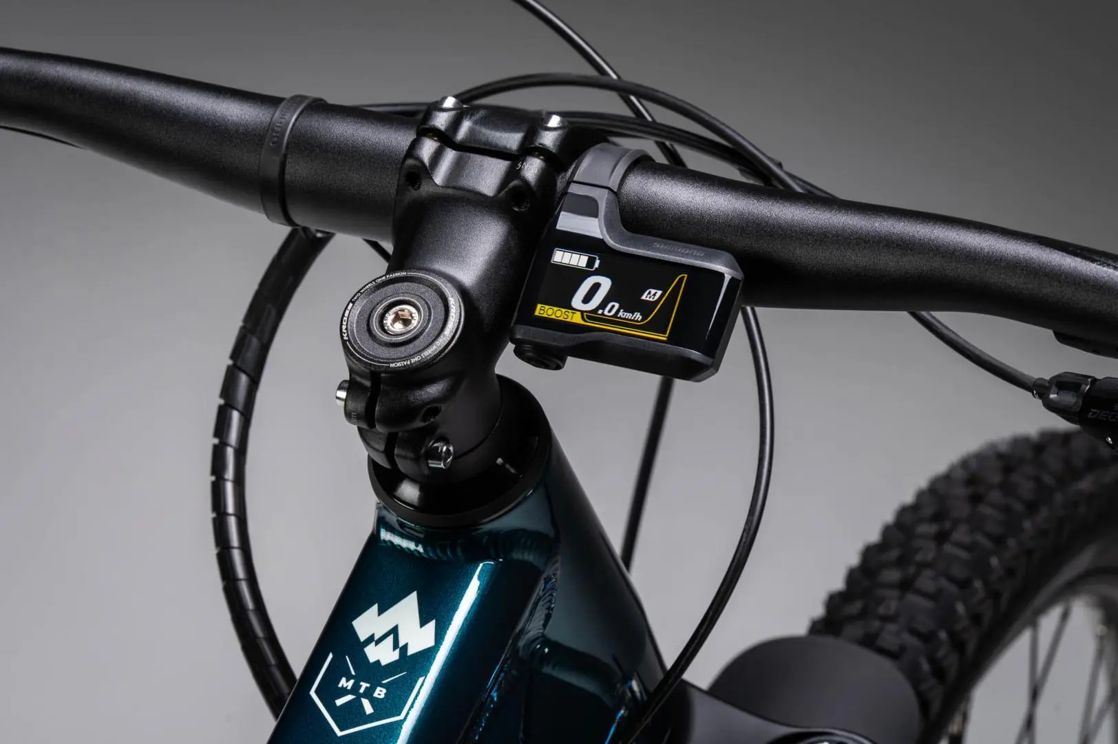 Kross »E-MTB Grist Boost 2.0 630 29" türkis 12 Gänge - Shimano Mittelmotor« 12 Gang Shimano DEORE M6100 Schaltwerk Kettenschaltung Mittelmotor 250 W SHIMANO Steps 36 V/250 W, Mittelmotor DU-EP800