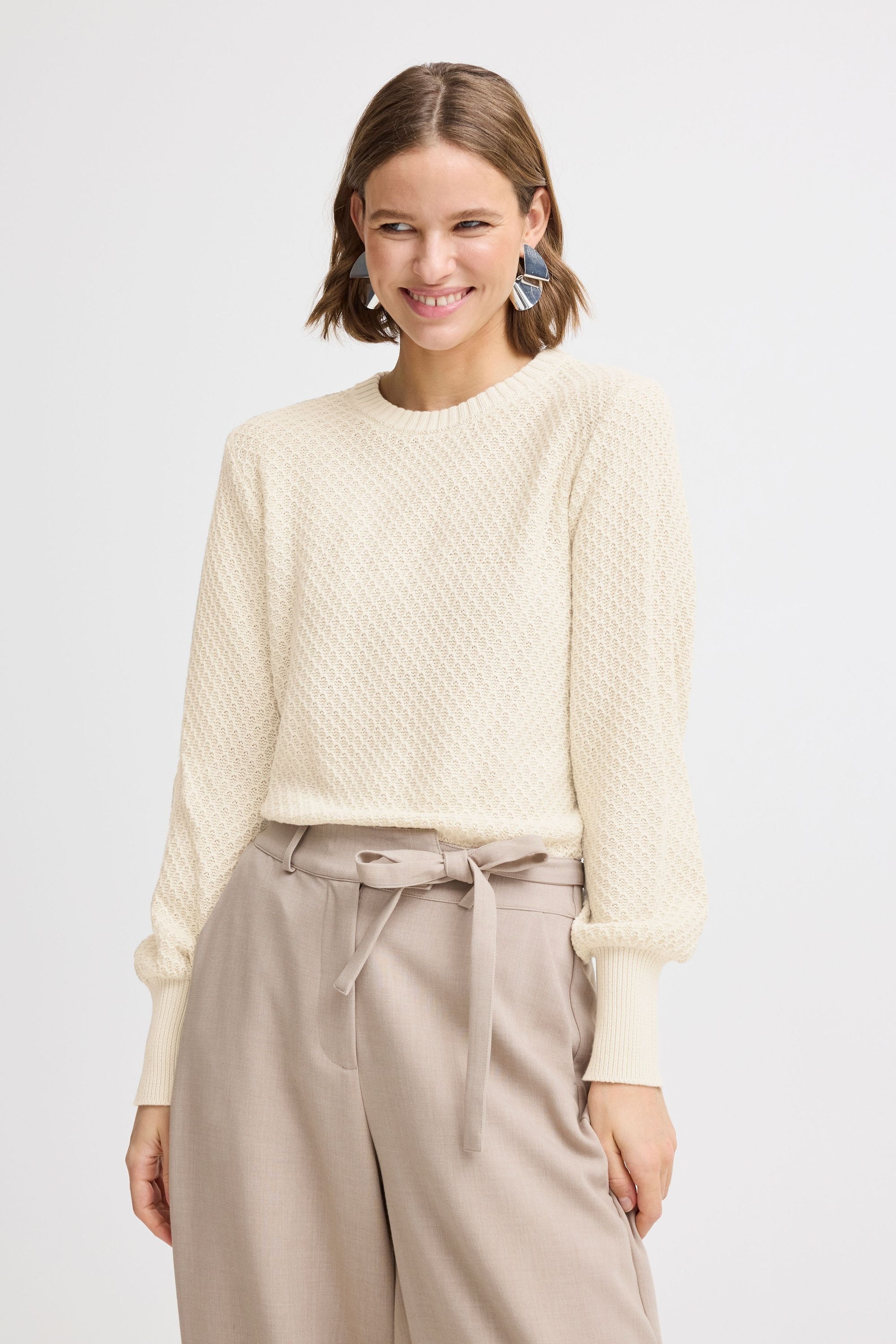 b.young Strickfleece-Pullover »Strickpullover BYNERAM JUMPER -«