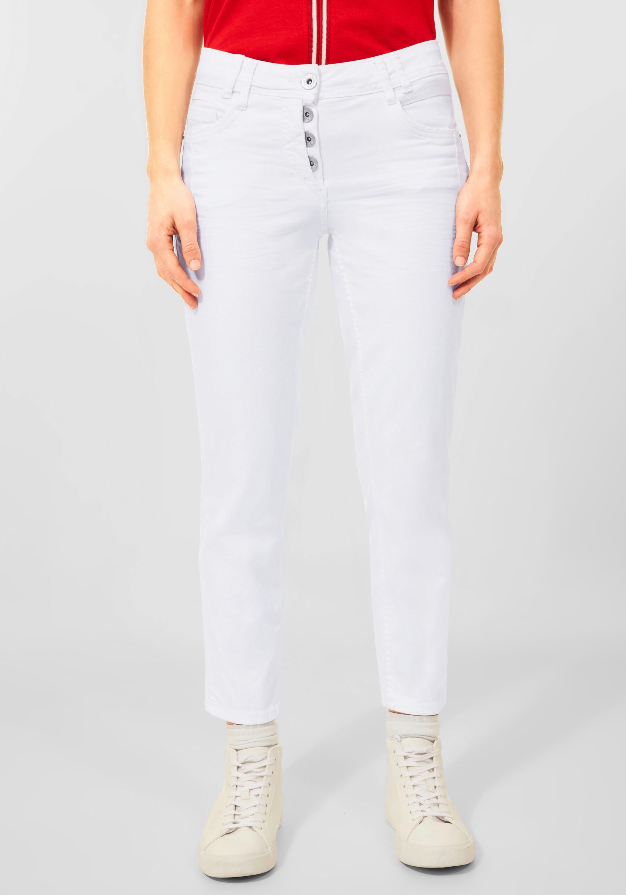 Cecil Loose-fit-Jeans »Style Scarlett«, mit 4-Knopf-Verschluss