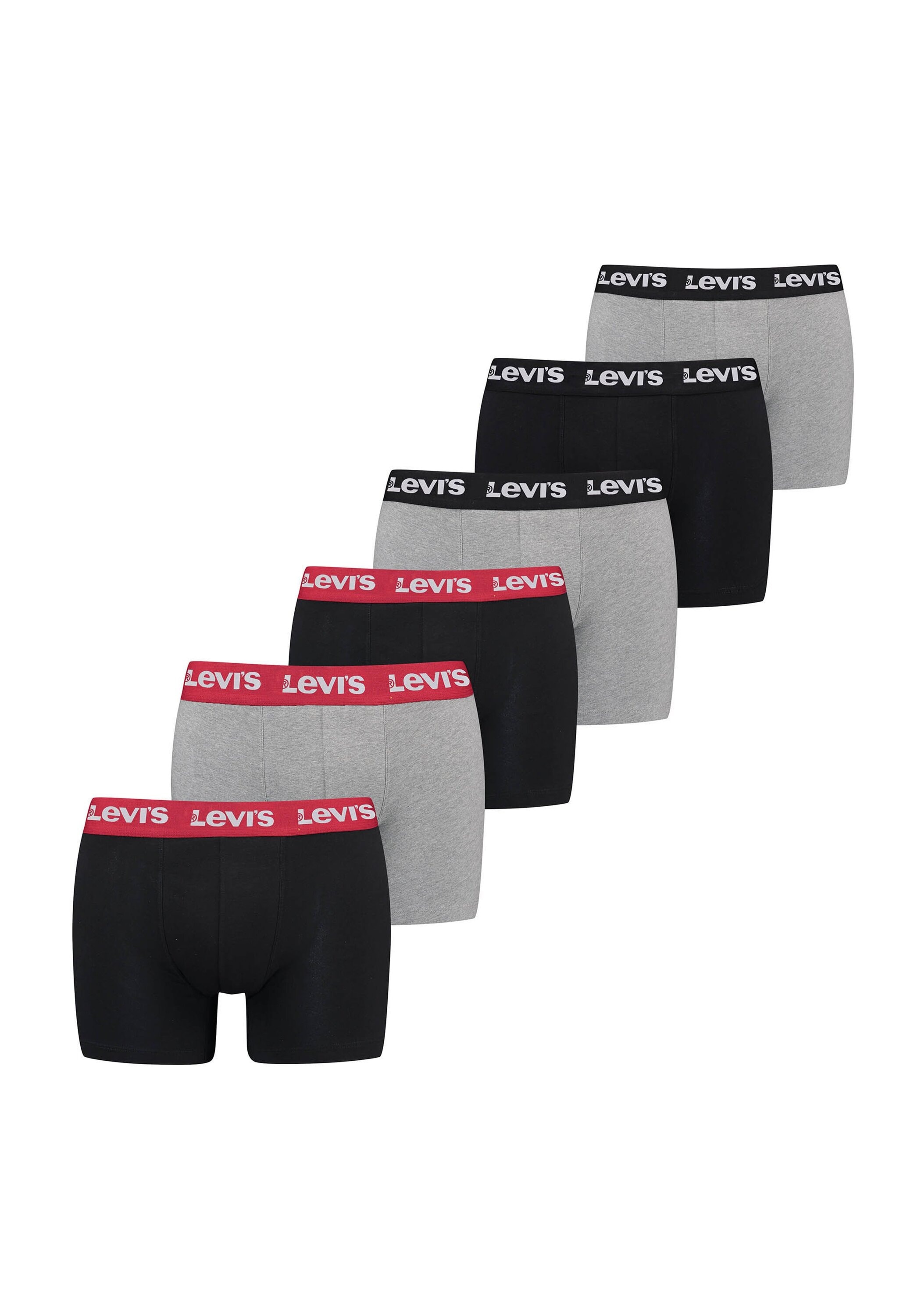 Levi's® Boxershorts »Boxershort Repeat Logo Boxer Brief 6P ECOM 6er Pack«